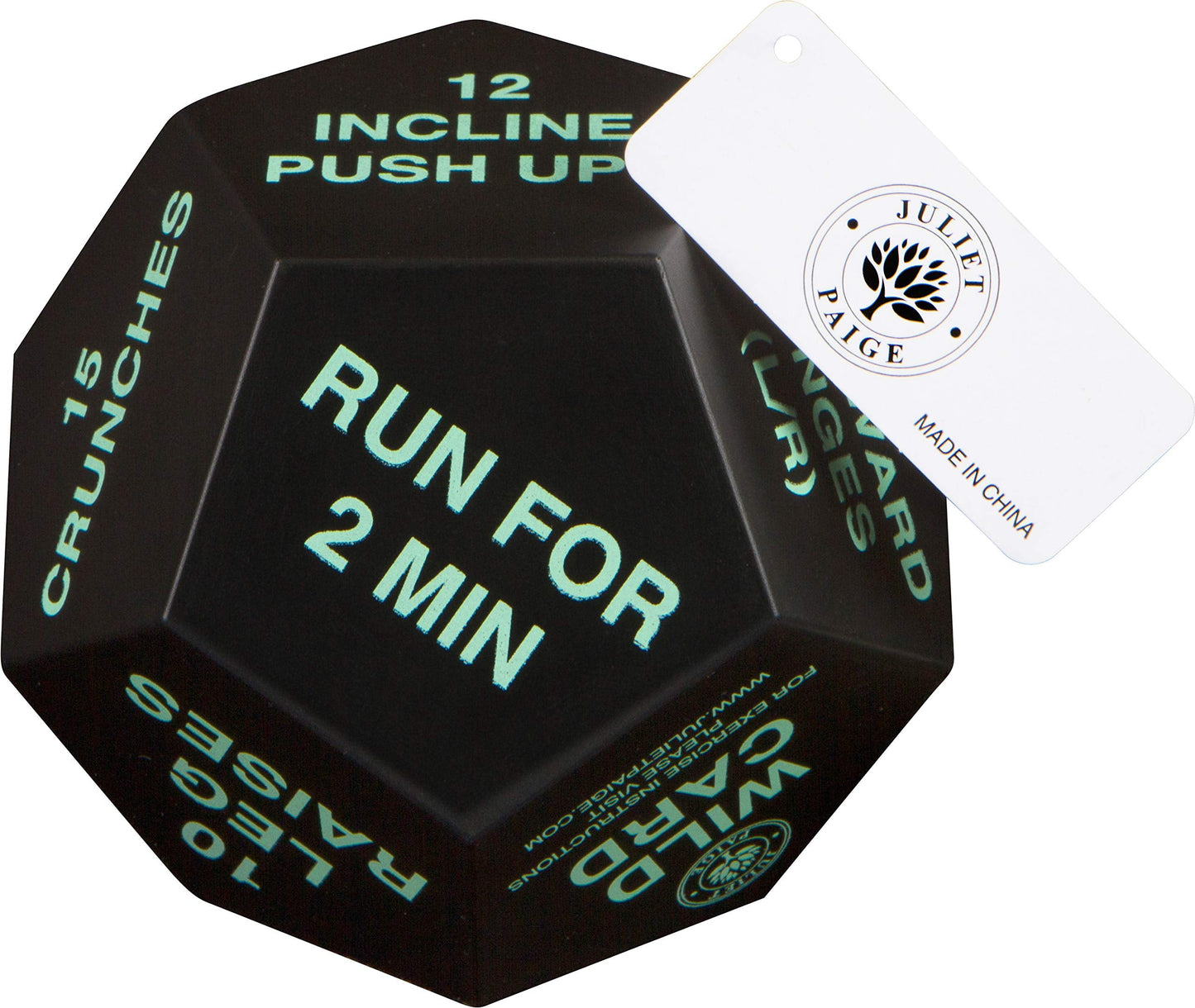 Exercise Dice - Fitness Workout Gear for Home Gym Equipment and Accessories, Personal Trainer Work Out Supplies for Adults