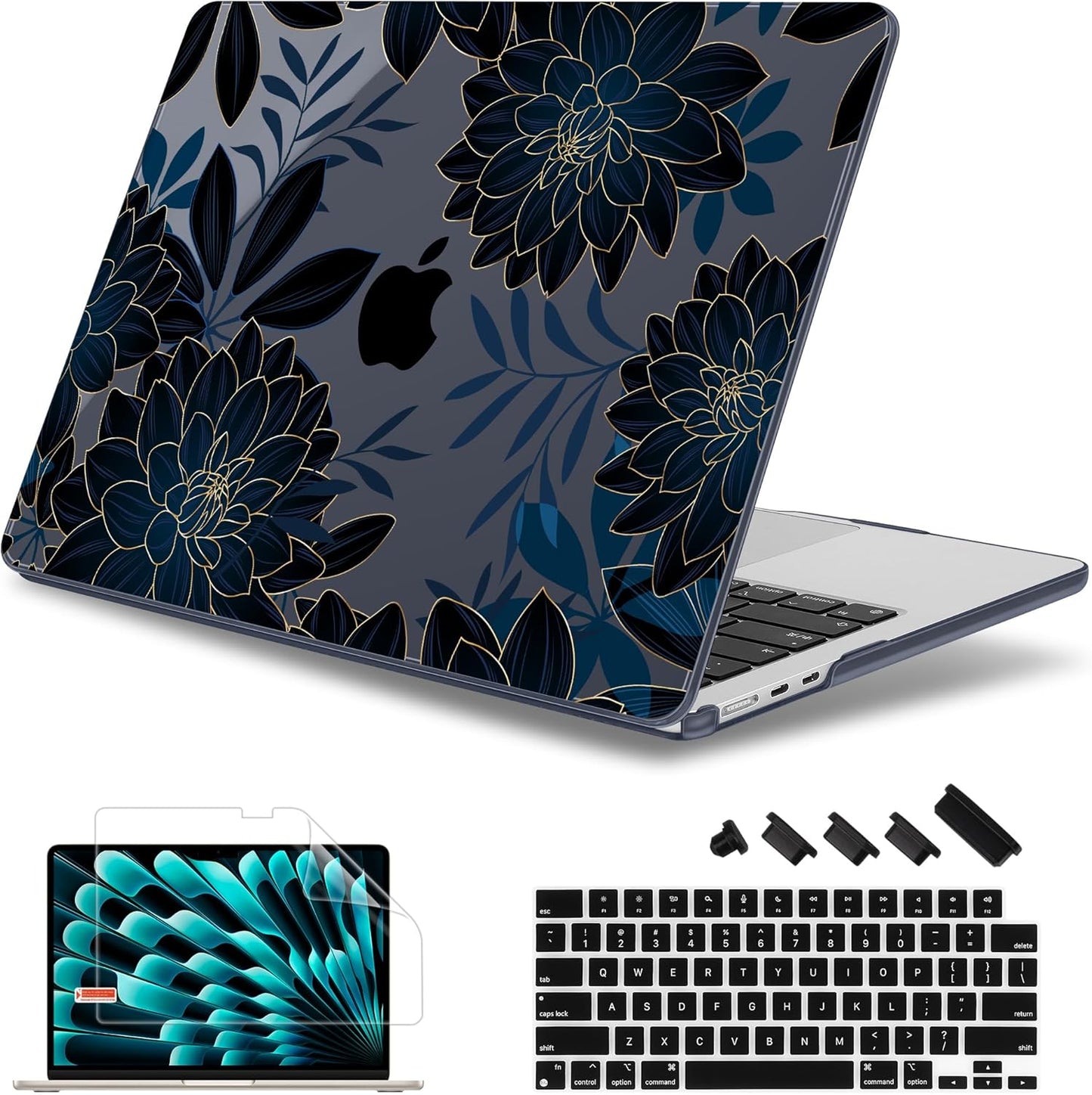 May Chen M5 13.6 Inch 2026 2025 2024-2022 M5 A3449 M4 A3240 M3 A3113 M2 A2681, 13.6" for MacBook Air Case Release
