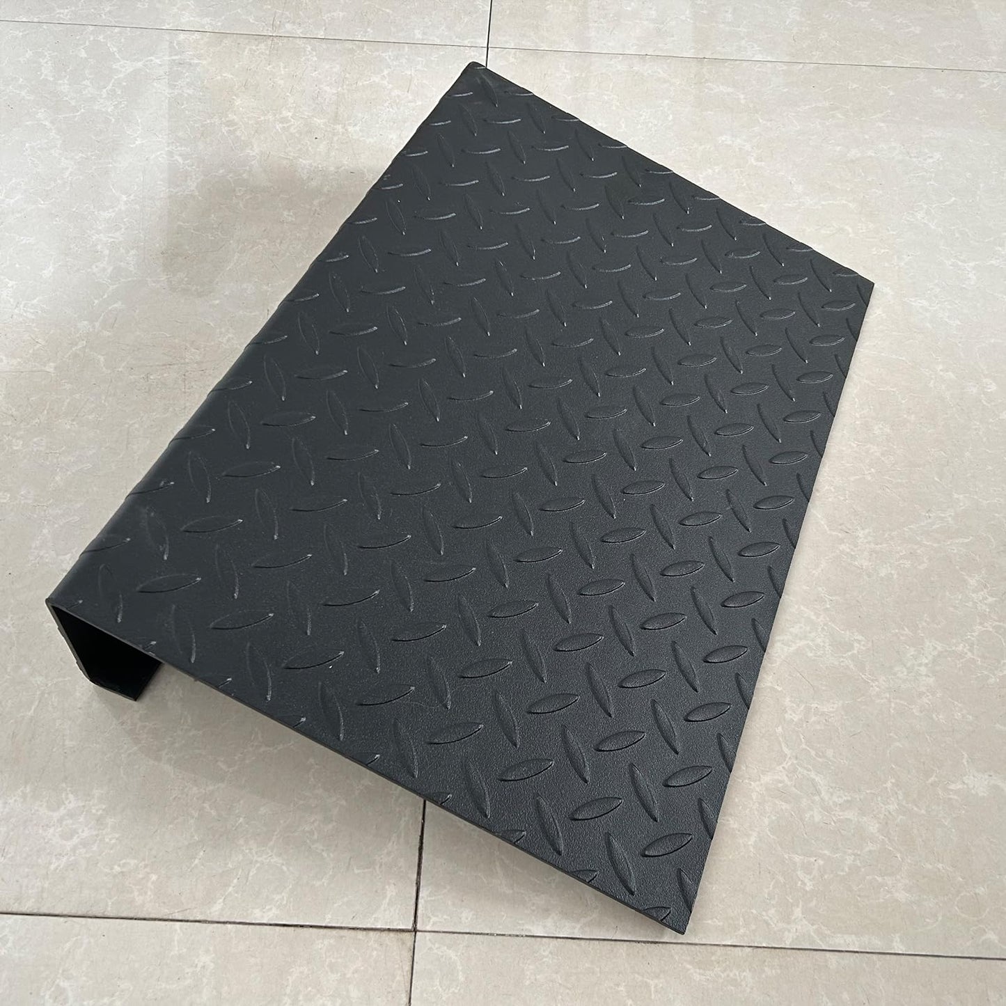 KORIKAHM Steel Squat Wedge Block, Board for Squats, Heel Elevated Wedge, Weightlifting, Split Stand, Slant Block for Calf Stretching (Wide Board)