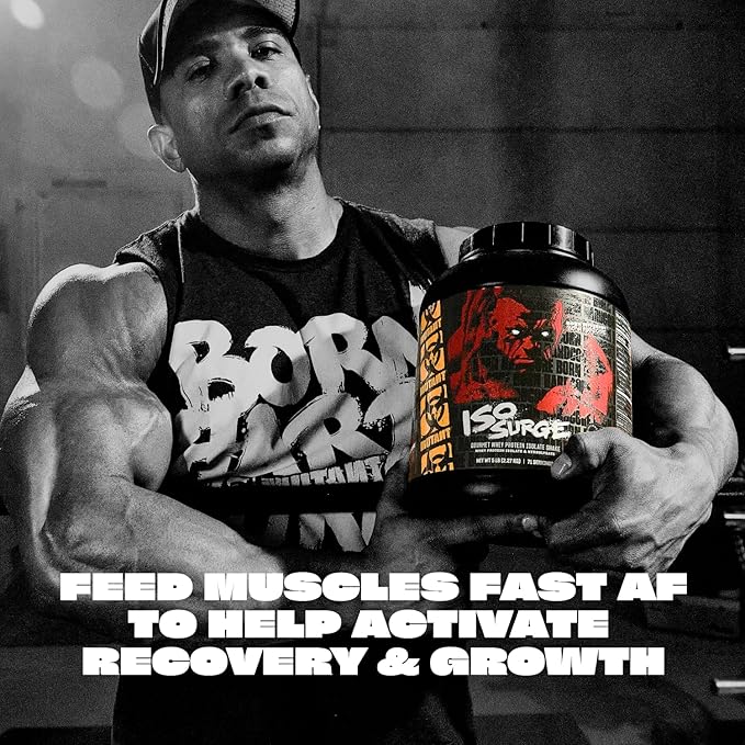 Mutant ISO Surge Whey Protein Isolate Powder Acts Fast to Help Recover, Build Muscle, Bulk and Strength, 5 lb - Peanut Butter Chocolate