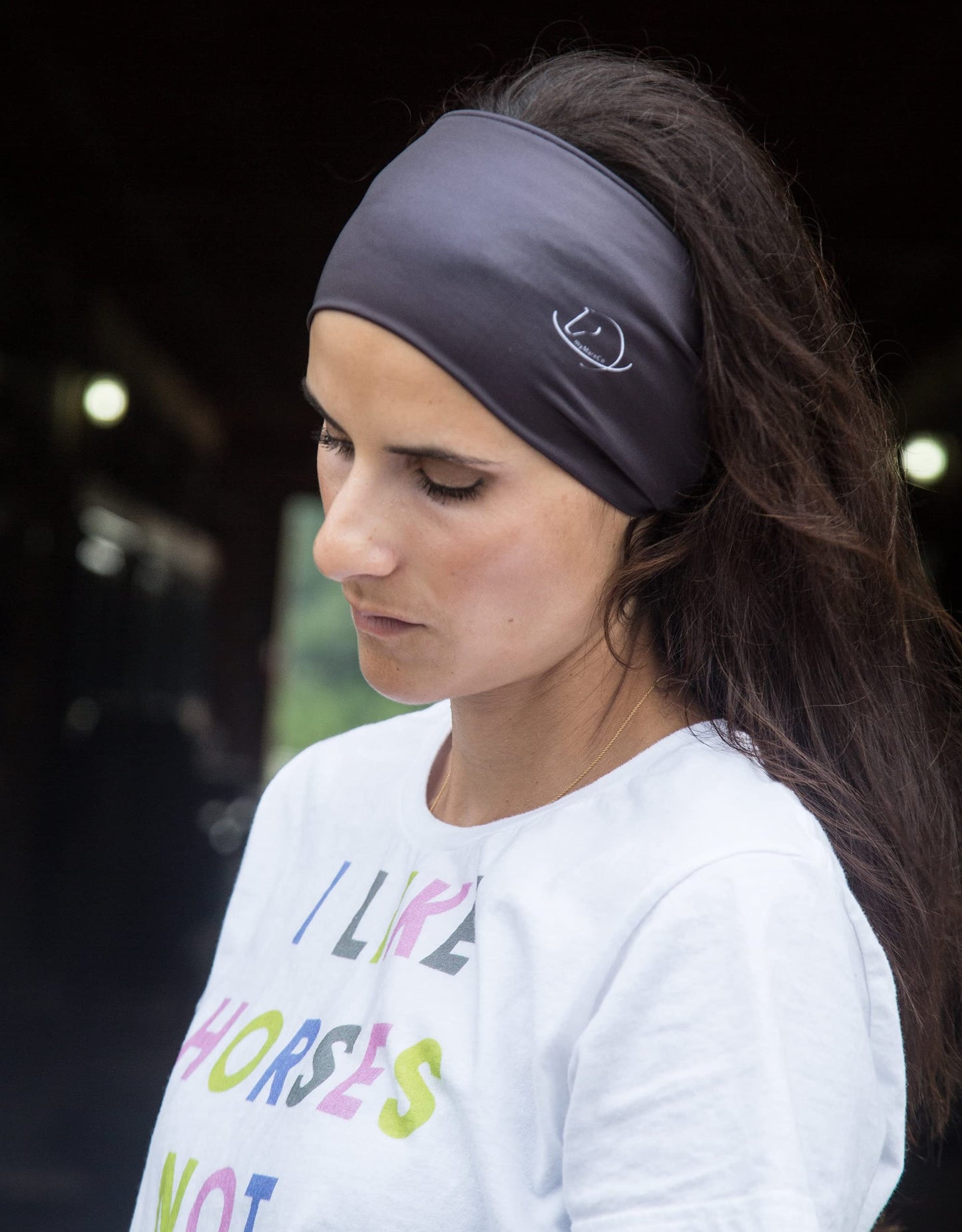 myMareCo Equestrian Headbands for Women, Under Riding Helmet Bands, Sportswear Wide Hair Wrap Suitable for Use with Bike Helmets, Yoga & Hiking