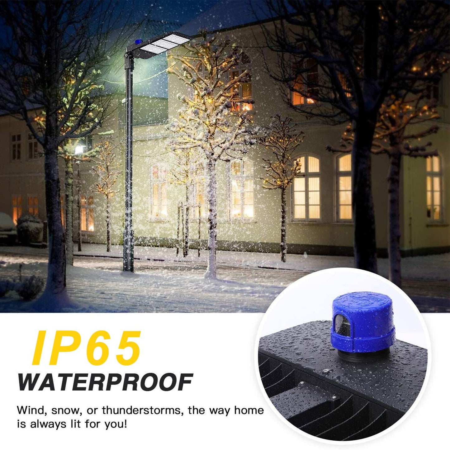 ledmo 36000LM LED Parking Lot Lights 1000W HID/HPS Replacement Adjustable with Dusk to Dawn Photocell Slip Fitter 5000K Flood Outdoor Commercial Shoebox Pole Lighting for Street Yard Stadium 300W
