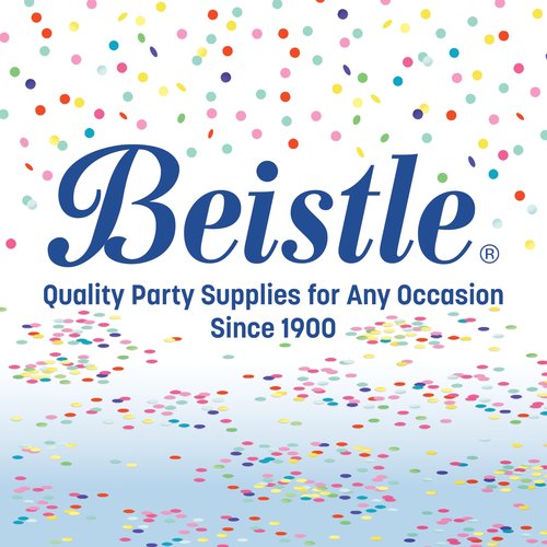 Beistle Trophy Cup Awards – 6 Pack, Silver Metallic Trophy Cups on Black Base, Classic Recognition Display for Sports Events & Team Recognition, Celebrations & Award Ceremonies, 8½"