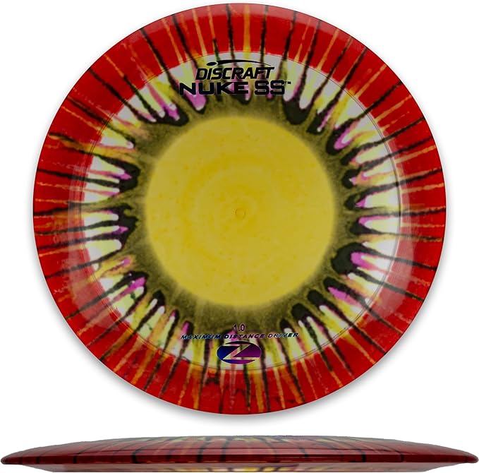 Discraft Z Fly-Dye Two Pack – Disc Golf Set | Buzzz & Nuke SS | Zone & Raptor | Sol & Avenger SS | Perfect for Men, Women, and Kids | Disc Weight, Color & Foil Will Vary