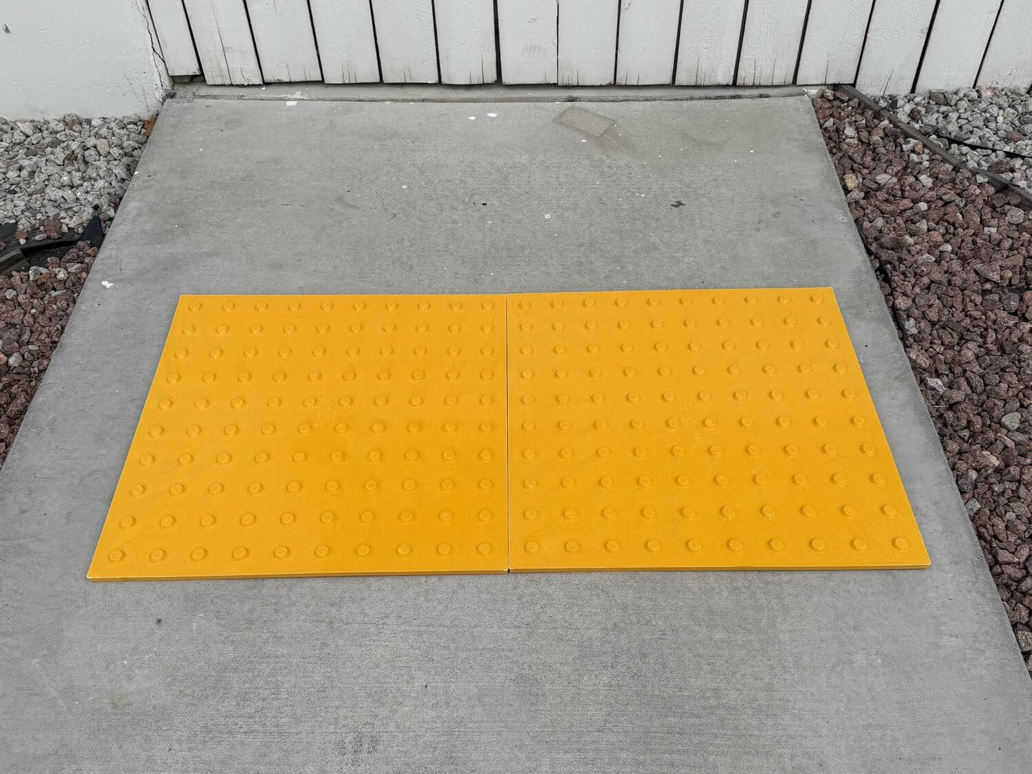 Cast-in-Place ADA Tile (24" x 24") - Truncated Domes - Sandbaggy (2' x 2' ADA Tile, 1, Count)