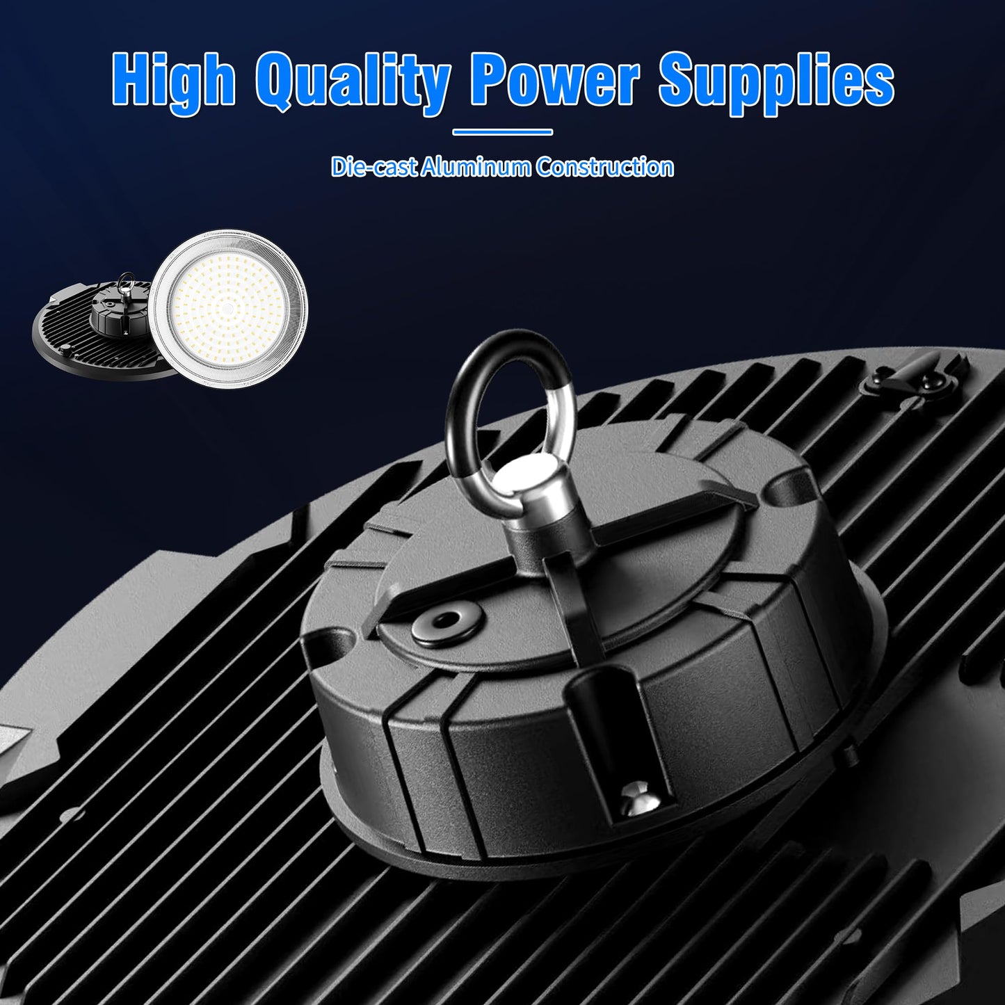 Jinshowlux UFO LED High Bay Light 200W 12 Pack 5000K 30000LM High Bay LED Shop Light with Plug Alternative to 800W MH/HPS for Warehouse Garage Workshop, AC100-277V。