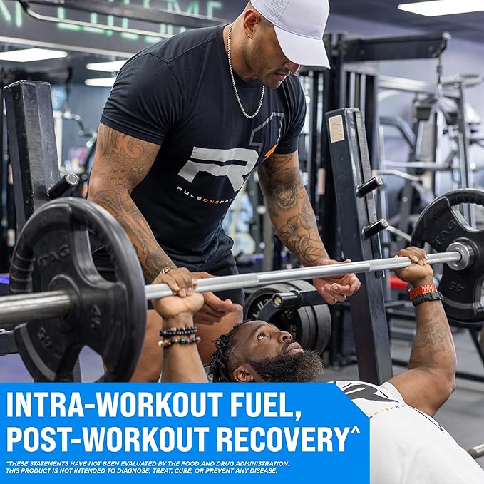 Rule 1 Active BCAA - Performance, Hydration, and Recovery Support with 5g BCAAs + Electrolytes, L-Glutamine, and Citrulline (30 Servings, Orange)