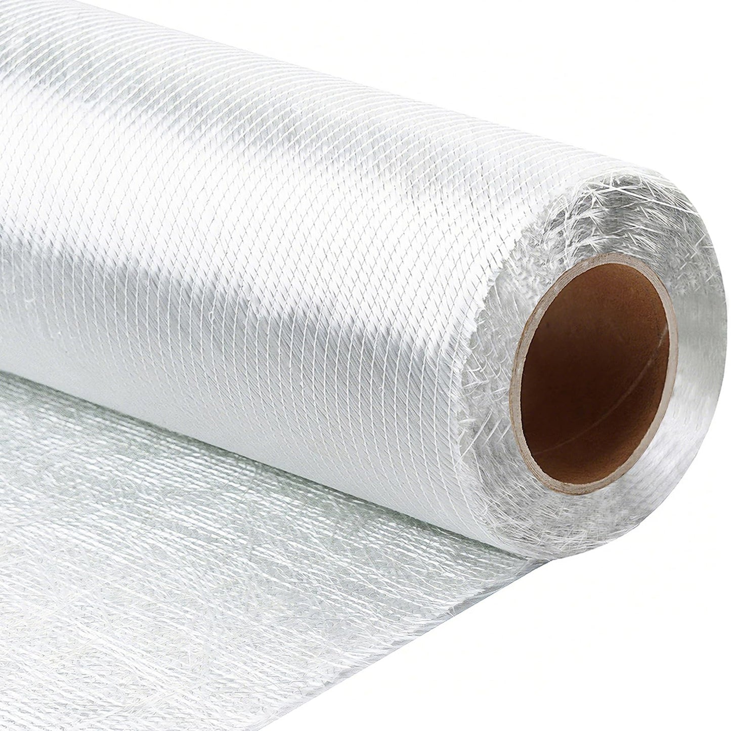 ZXQDRE 1708 Biaxial Fiberglass Cloth Mat Roll, 50" x 540" Heavy Duty Fiber Glass Cloth for Boat, Automotive and Roofing | DIY Epoxy & Polyester Compatible Fiberglass Repair Sheet