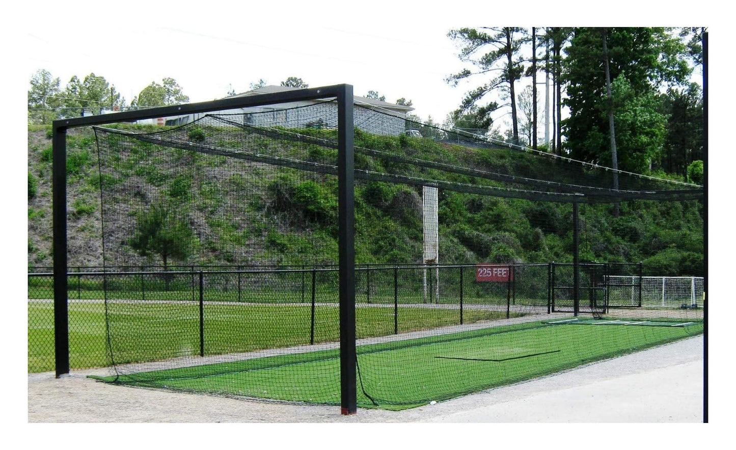 LFS Batting Cage Net #42 Twine – Heavy Duty HDPE Baseball & Softball Netting for Outdoor Training | UV Treated, Weather Resistant | 12x14x70 ft | Net Only – No Frame Included