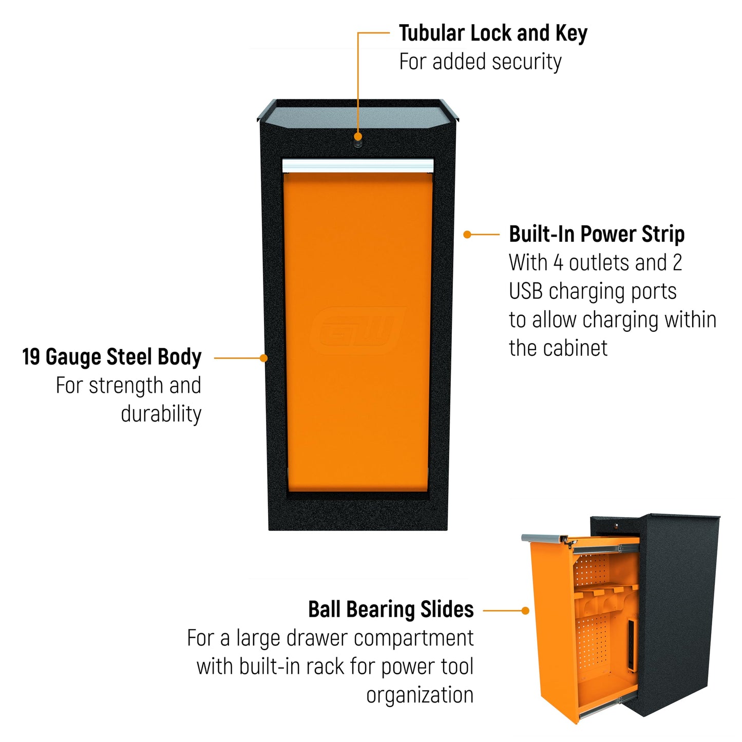 GEARWRENCH 15" Side Locker for Rolling Tool Cabinet | 83247SL