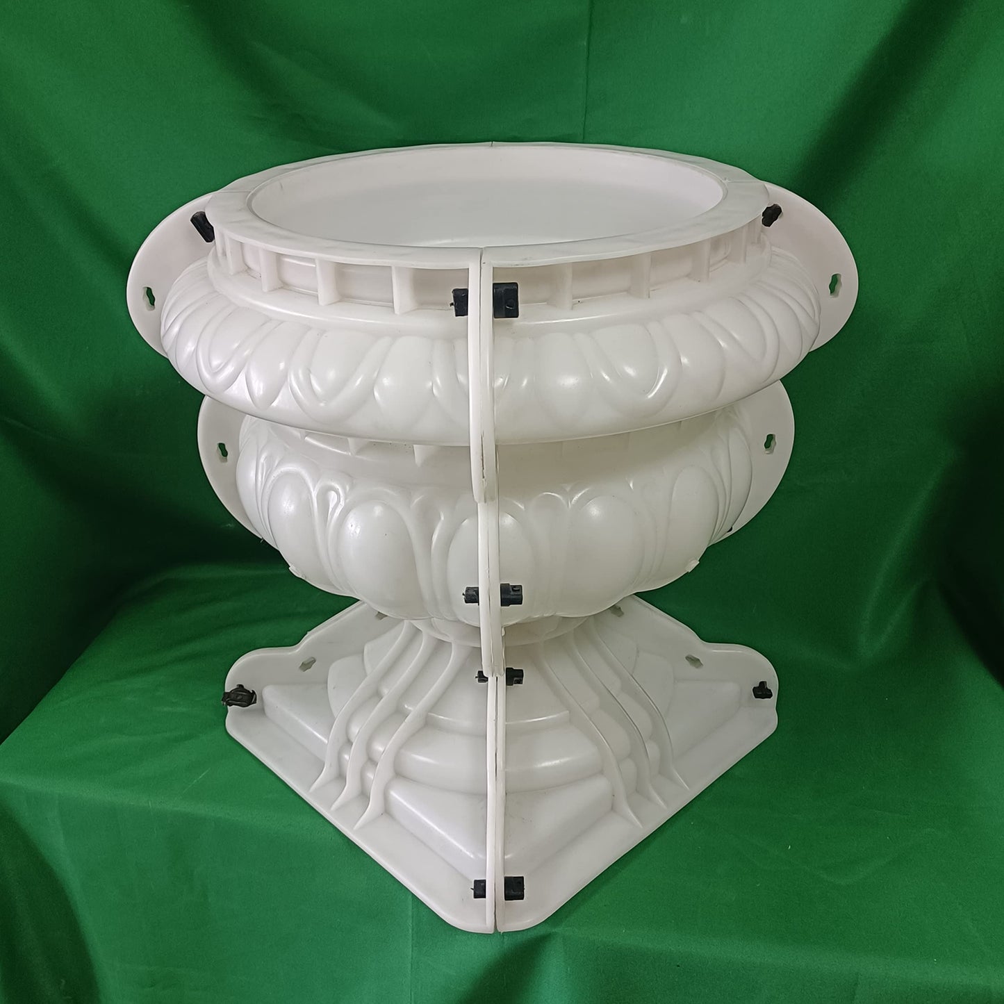 Rezone D50cm Garden Cement Plastic Precast Concrete Flower Pot Decorative Planter Molds for Sale
