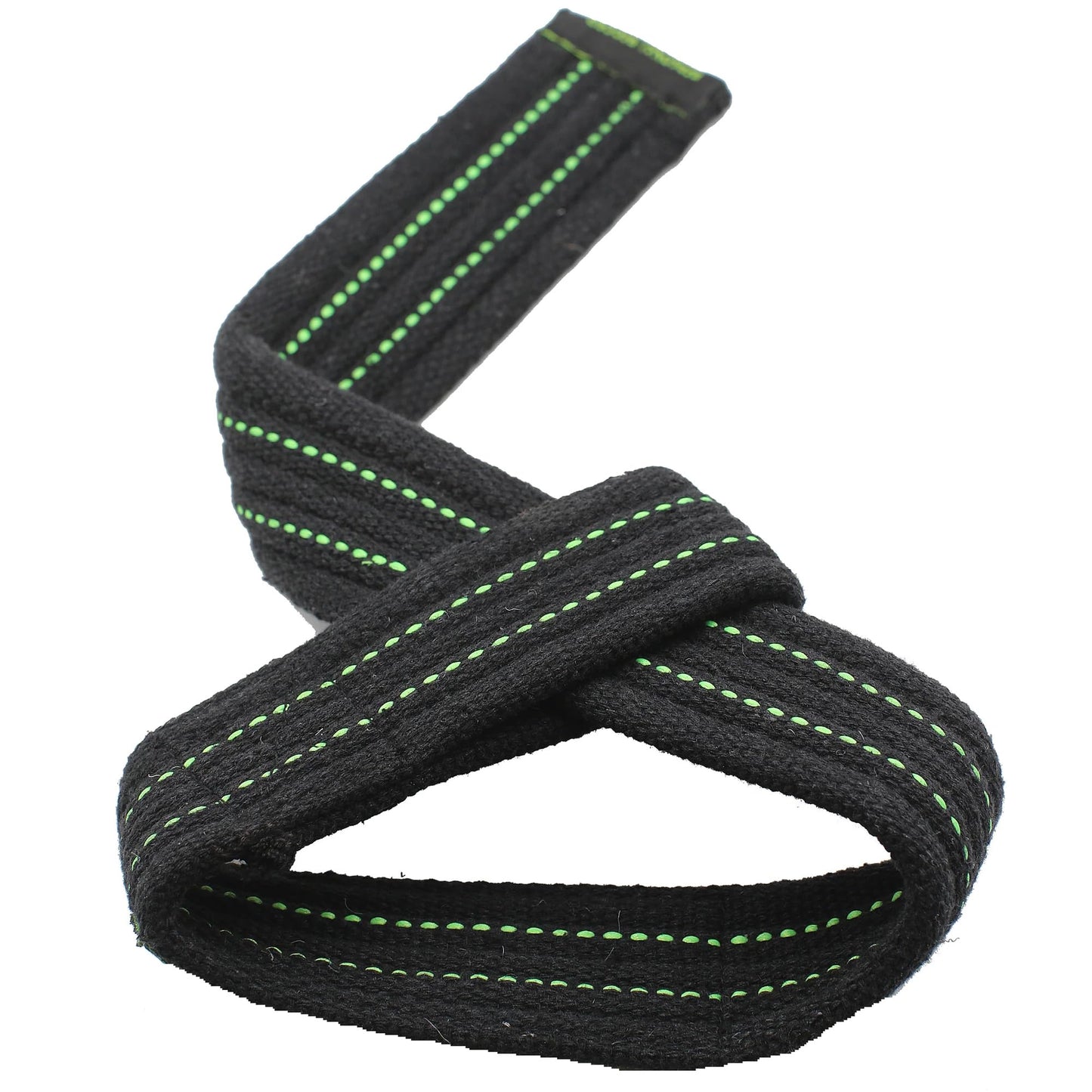 PR PR Lifting Straps for Weightlifting – Heavy Duty Deadlift Straps with Extra Thick Material for Grip & Wrist Support – Gym Wrist Straps for Powerlifting, Bodybuilding, Strength Training (Black Neon)