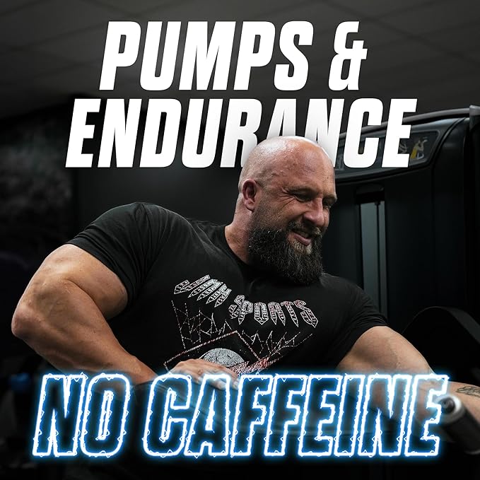 JNX SPORTS The Curse! Pump ??Stim-Free Pre-Workout | Peach Mango 40 Serves | Caffeine-Free Pump Pre Workout, Non-Stim Nitric Oxide Preworkout for Men & Women