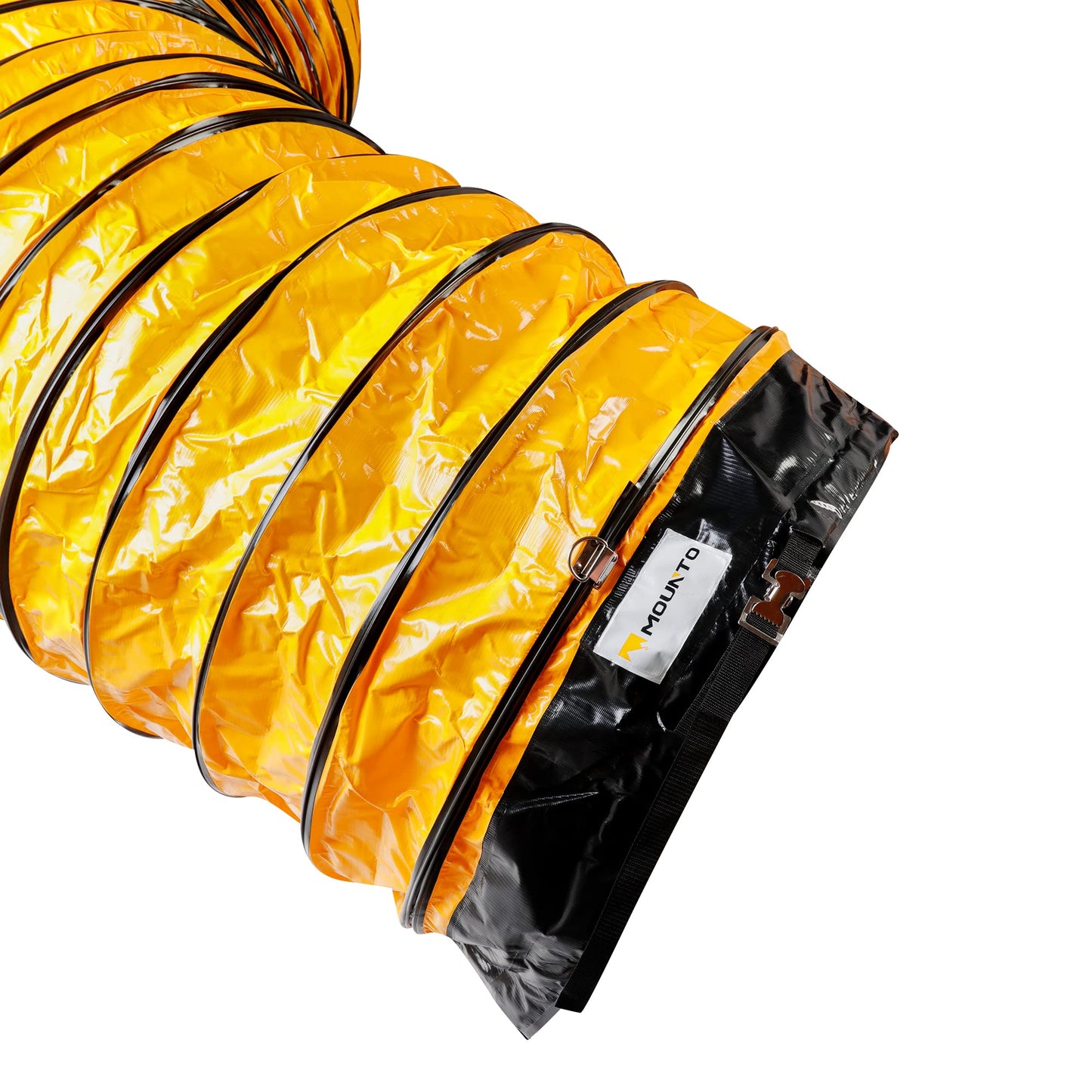 MOUNTO 25FT PVC Flexible Duct Hosing for Exhaust Fan (30inch)