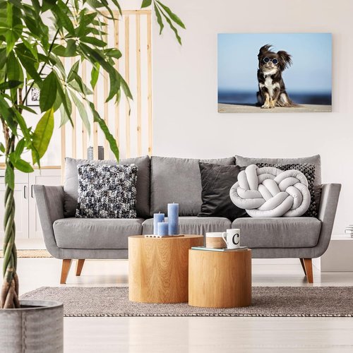 Custom Canvas Prints - Personalized Wall Art for Home Decor | 6x8 Inch Photo Canvas for Gifts