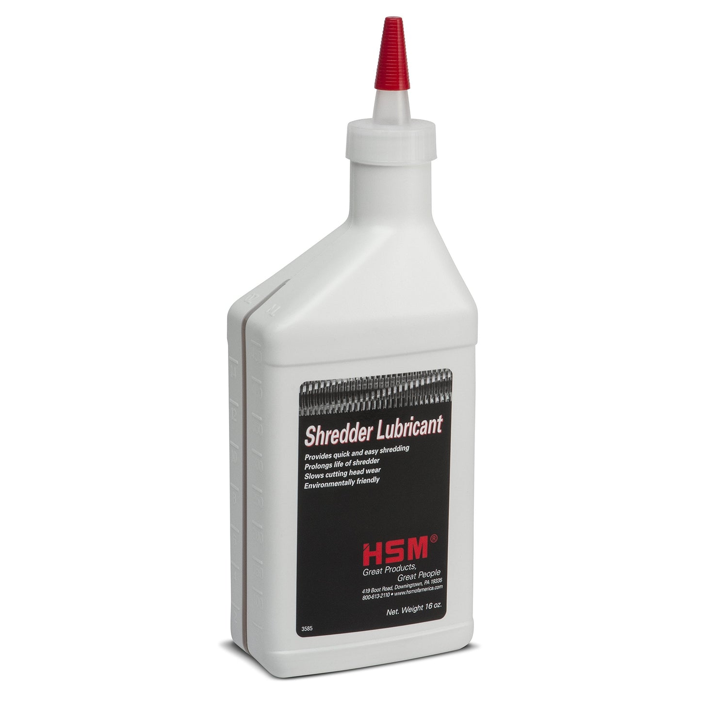 HSM Shredder Oil 16-Ounce Bottle Case of 12 | HSM314P