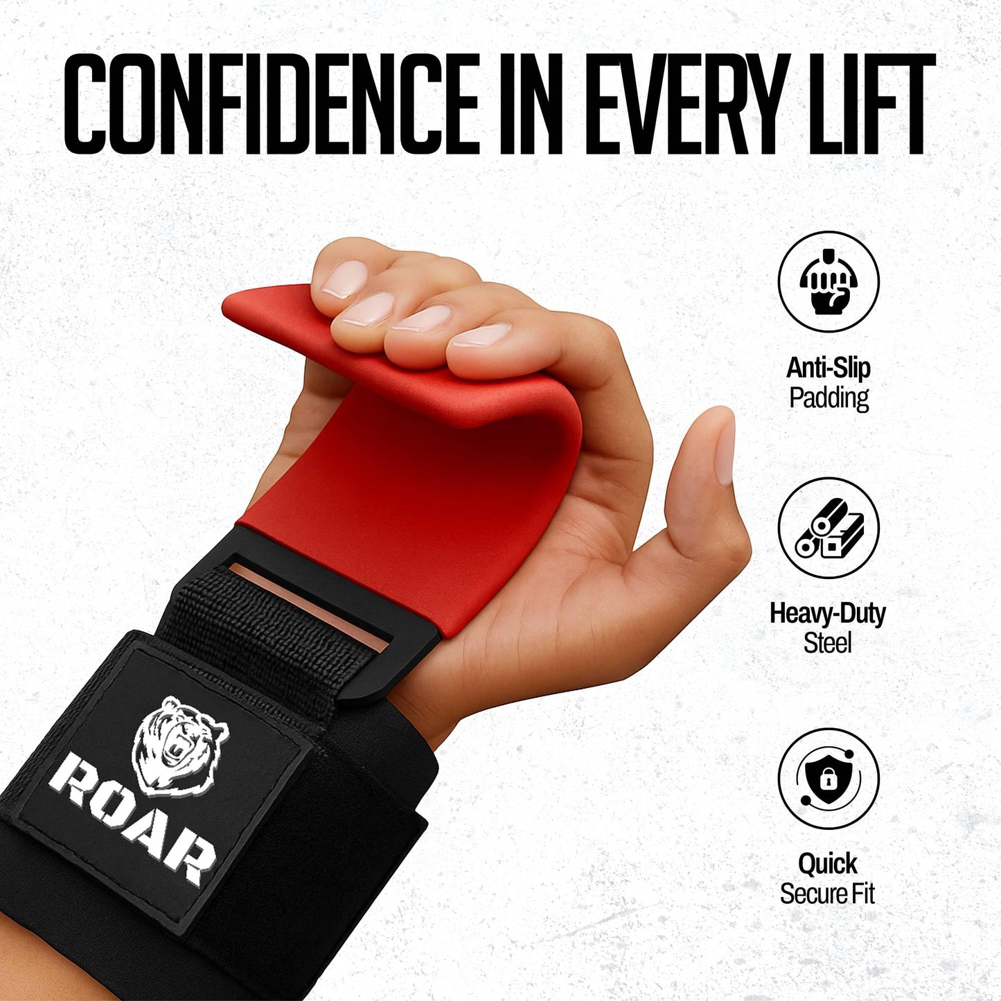 Roar® Hooks Gym (Red)
