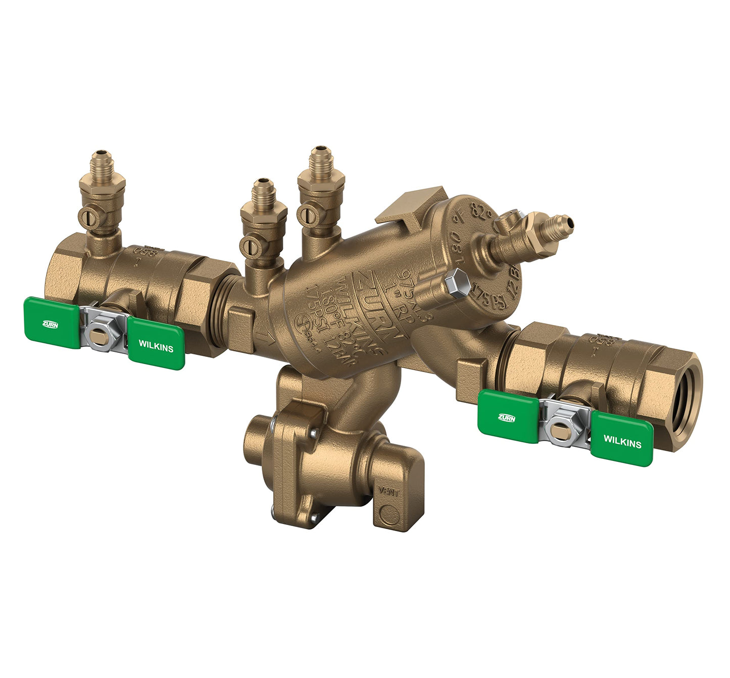 Zurn Wilkins 12-975XL3 1/2" 975XL3 Reduced Pressure Principle Backflow Preventer