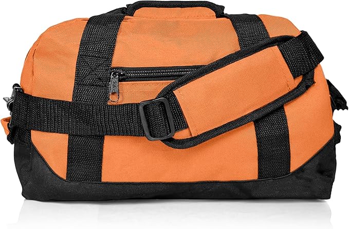 DALIX 14" Small Duffle Bag Two Toned Gym Travel Bag