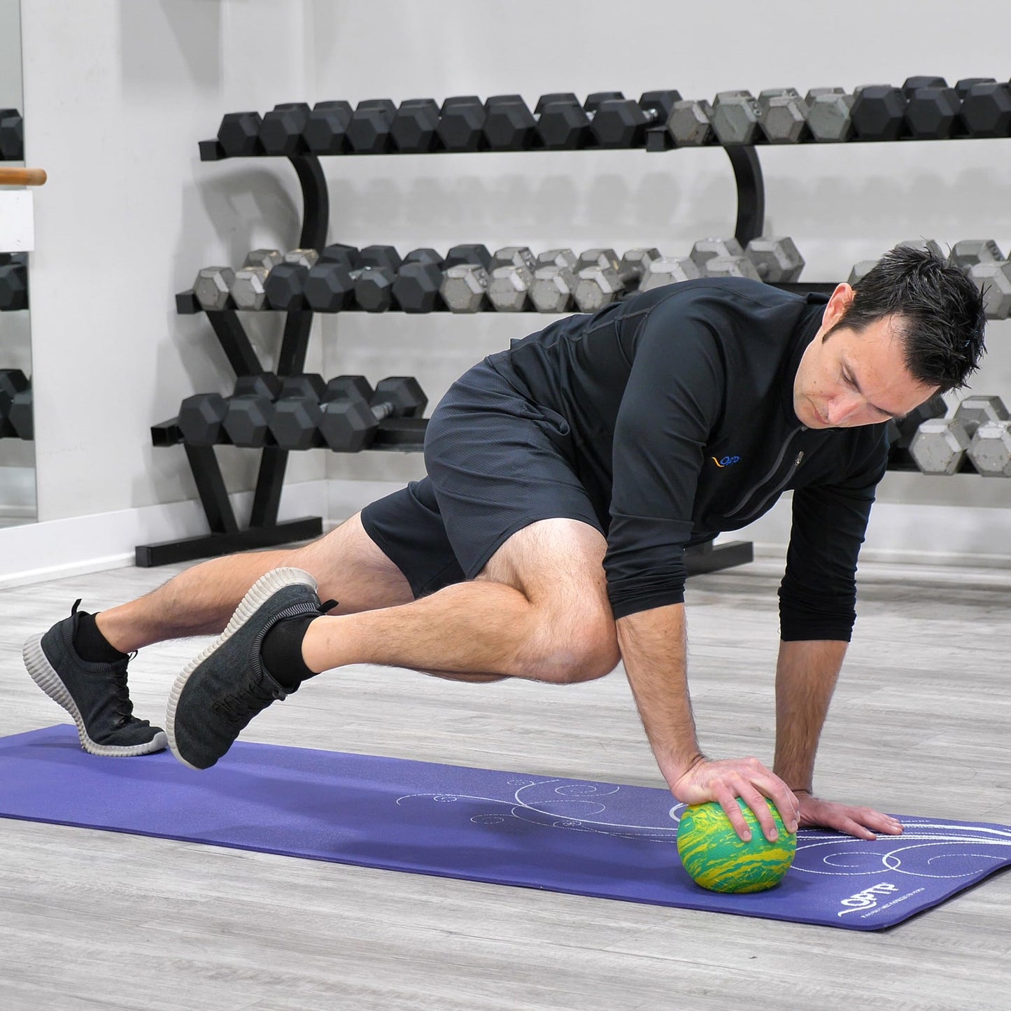 OPTP Posture Ball - Foam Roller Balls for Massage, Physical Therapy, Exercise and Fitness — Mobility Ball to Release Muscle Tension and Improve Alignment (6-Inch)