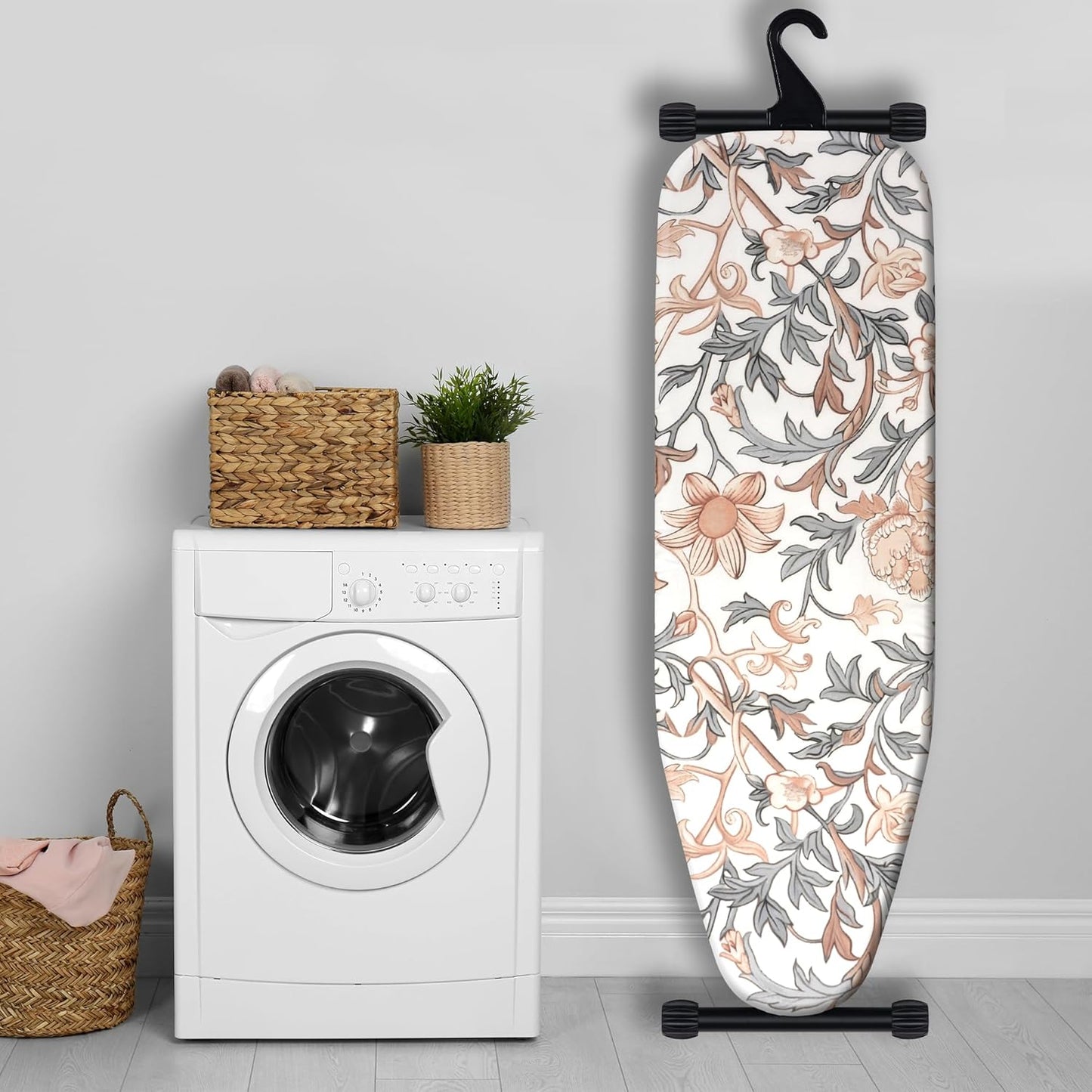 Veiox Thick Padded Ironing Board Cover - Extra Soft Heatproof Surface with Reflective Technology | Fits Standard Sizes (15" x 54")