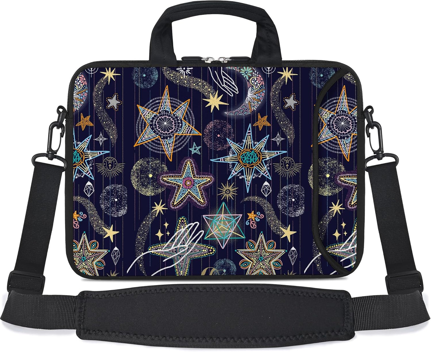 RICHEN (11-13.3 inch, Messenger Bag Carrying Case Sleeve with Handle Accessory Pocket Fits Laptops/Notebook/ebooks/Kids