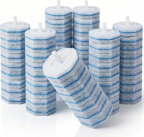 Clorox Toilet Wand Refills - 50 Disposable Heads for Deep Cleaning & Instant Foam
