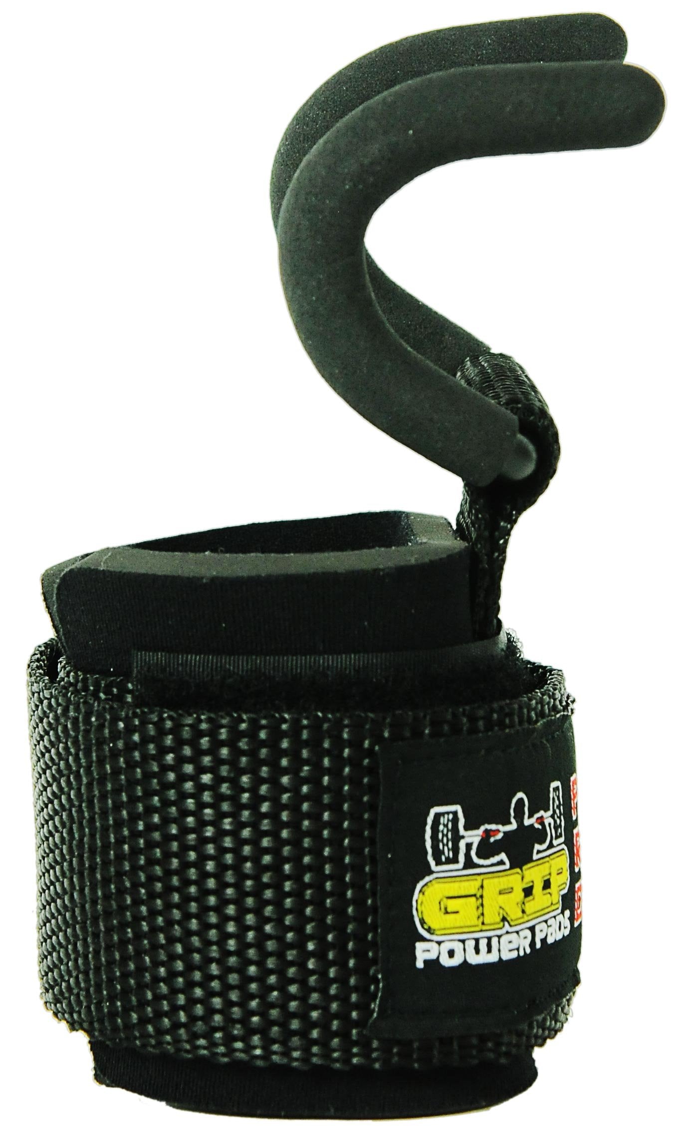 Weight Lifting Hooks with Wrist Wraps, Heavy-Duty Power Grips for Training, Deadlifts & Pull-Ups, Gym Strength Lifting Straps (Set of 2)