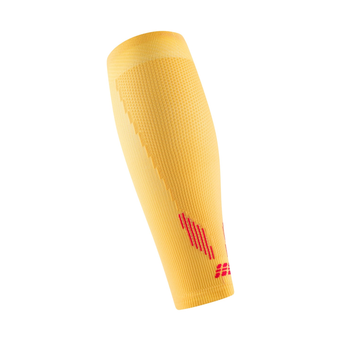 CEP Core Run Compression Calf Sleeves 5.0, Marigold/Burgundy, Women, III