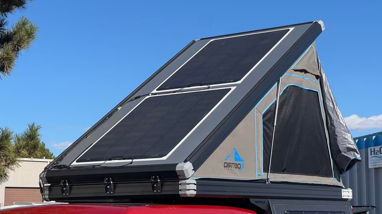 LensunSolar Flexible Solar Panel 240W 12V ETFE, 46.8in x 38in Semi-Flexible Bendable Mono Solar Panel High Efficiency 240 Watt for RV Van Roof TopCamping Home Boat Marin