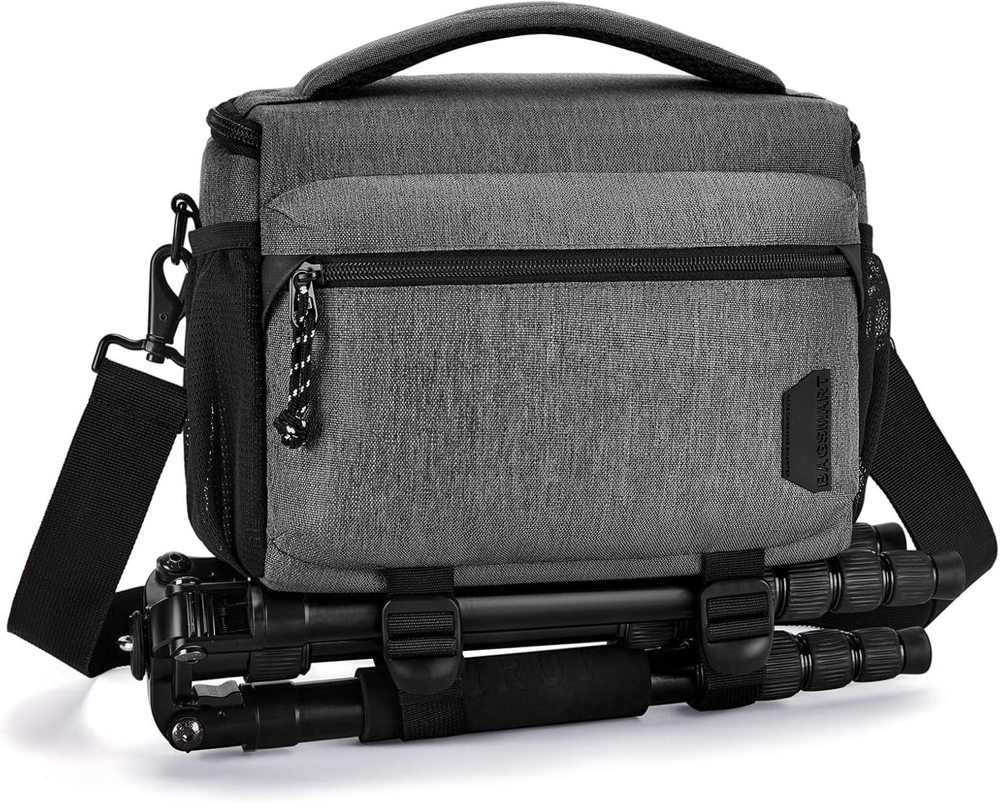 BAGSMART Small Camera Sling Bag for Photographers, Compact Camera Shoulder Bags for DSLR/SLR/Mirrorless Cameras