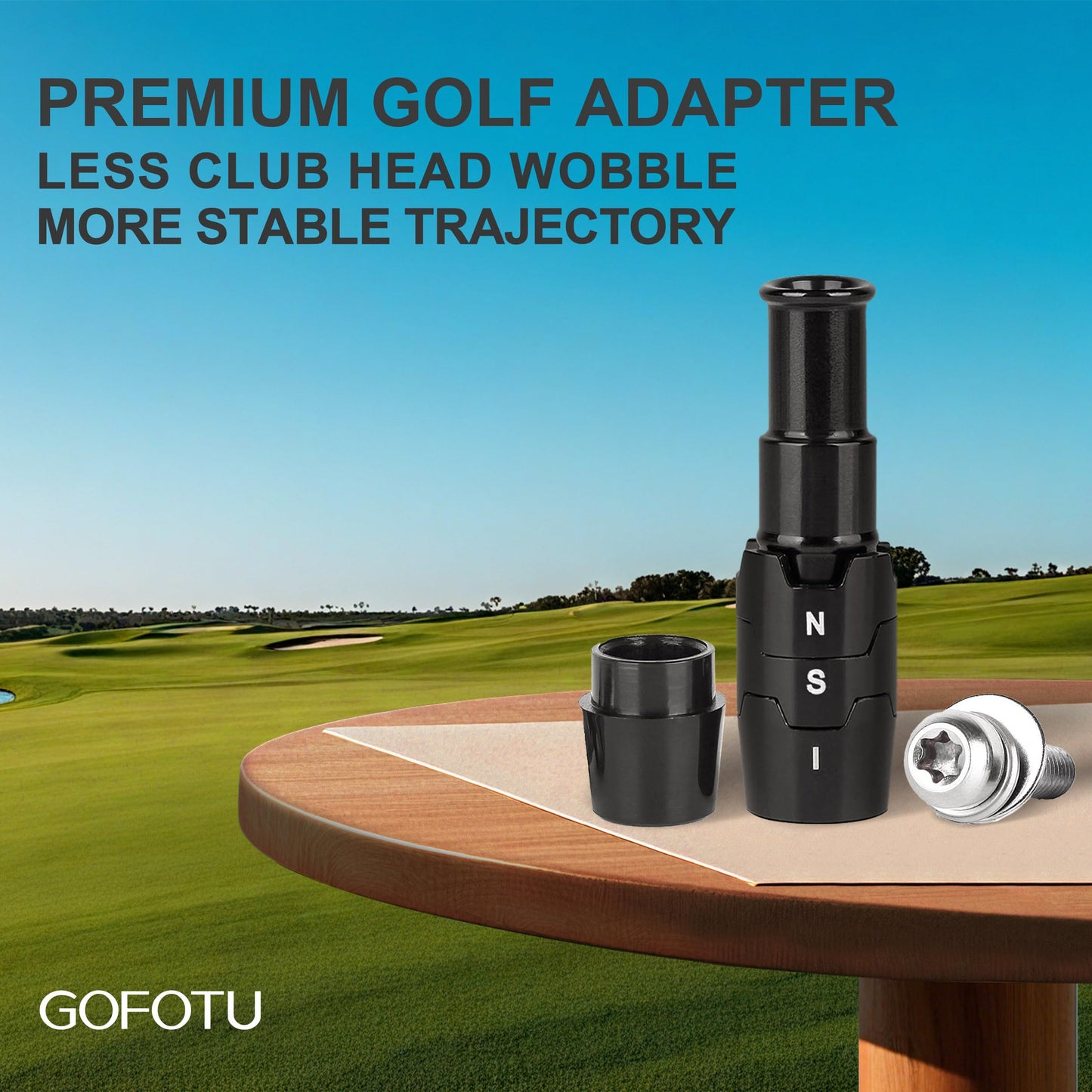 Gofotu Golf .335 Golf Adapter Sleeve Shaft Compatible with Callaway Quantum,Elyte, Ai Smoke Series Drivers, Paradym, Epic, Rogue ST, Great Big Bertha, MAVRIK Series,16/815/814 XR Drivers