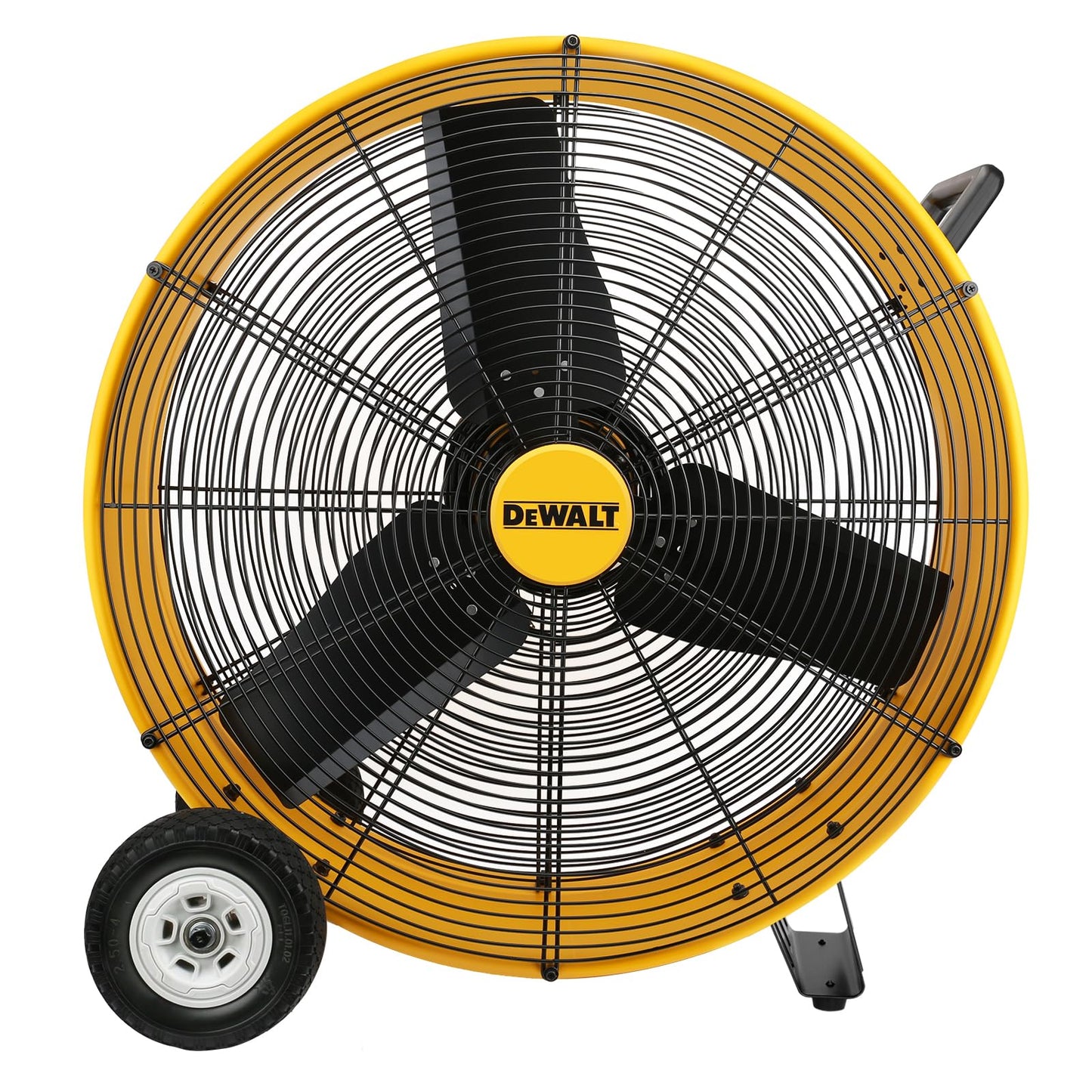 DEWALT DXF3080 High-Velocity 30" Industrial Drum Fan, 8000CFM, Floor, Barn, Warehouse Fan, Heavy Duty Metal Industrial