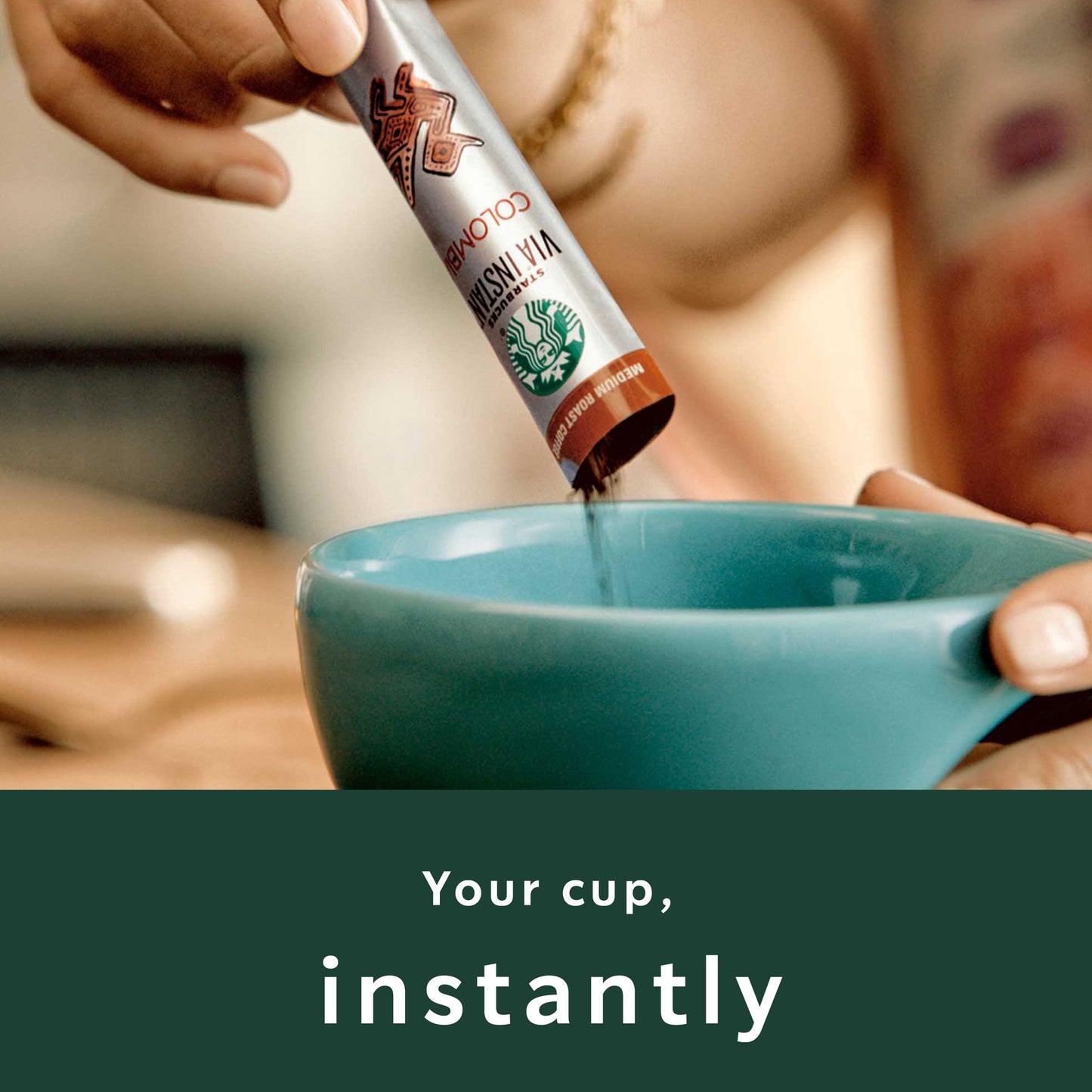 Starbucks VIA Instant Coffee Packets, Single Serve, Medium Roast Coffee, Pike Place Roast, 96 Packets