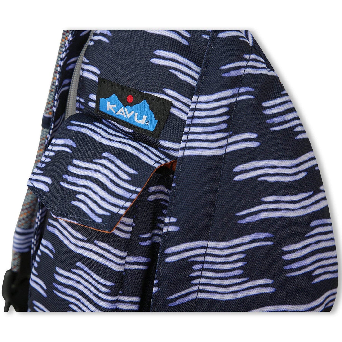 KAVU Original Rope Sling Pack with Adjustable Rope Shoulder Strap, Evening Tide