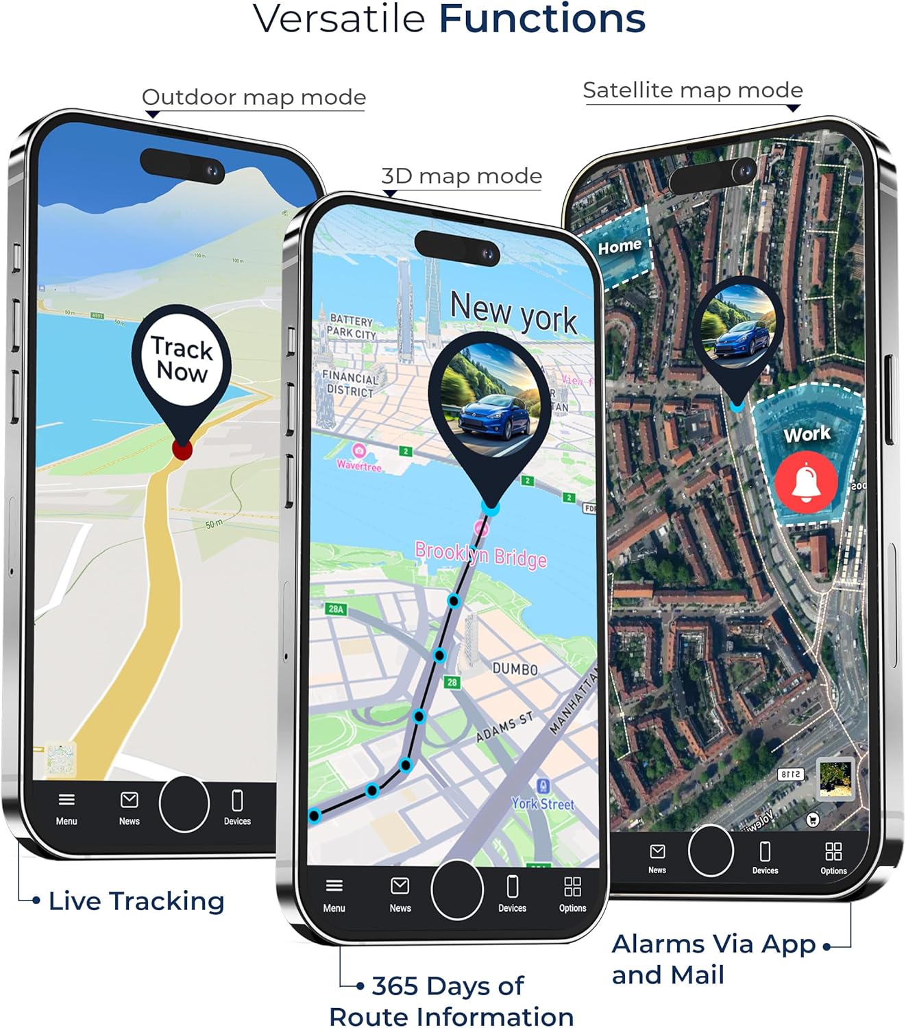 Salind GPS 11 4G 70 Tracker - Real-Time Tracker for Vehicles, Cars, Fleets, LTE Device w/Magnetic, US