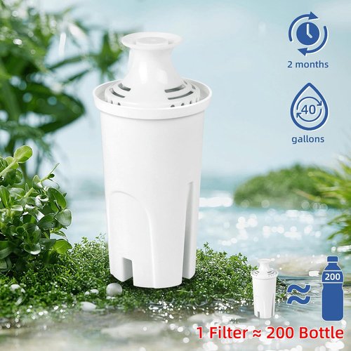 Beita Water Filter Replacement - NSF Certified Filters for Brita Pitchers | 4-Pack, Compatible with OB03 & Classic 35557