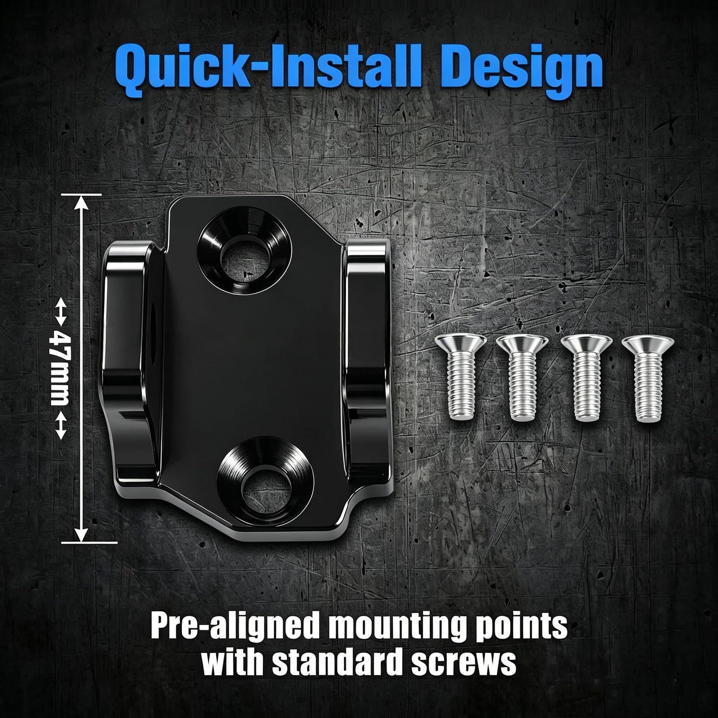 CHANGHCENG Electric Dirt Bike Foot Pegs Bracket Holder for Tutti Soleil 01,CNC 6061 Aluminum Foot Pedal Footpegs Mount Bracket for Tuttio Soleil01