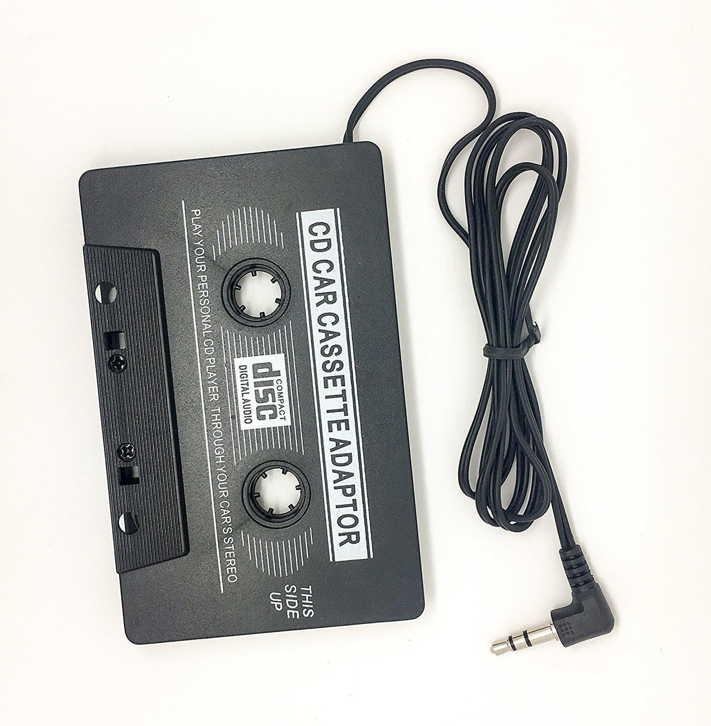 Master Cables Cassette 3.5mm MP3 Cassette Car Audio Adapter Universal Tape Adapter with AUX Cable Play Music from