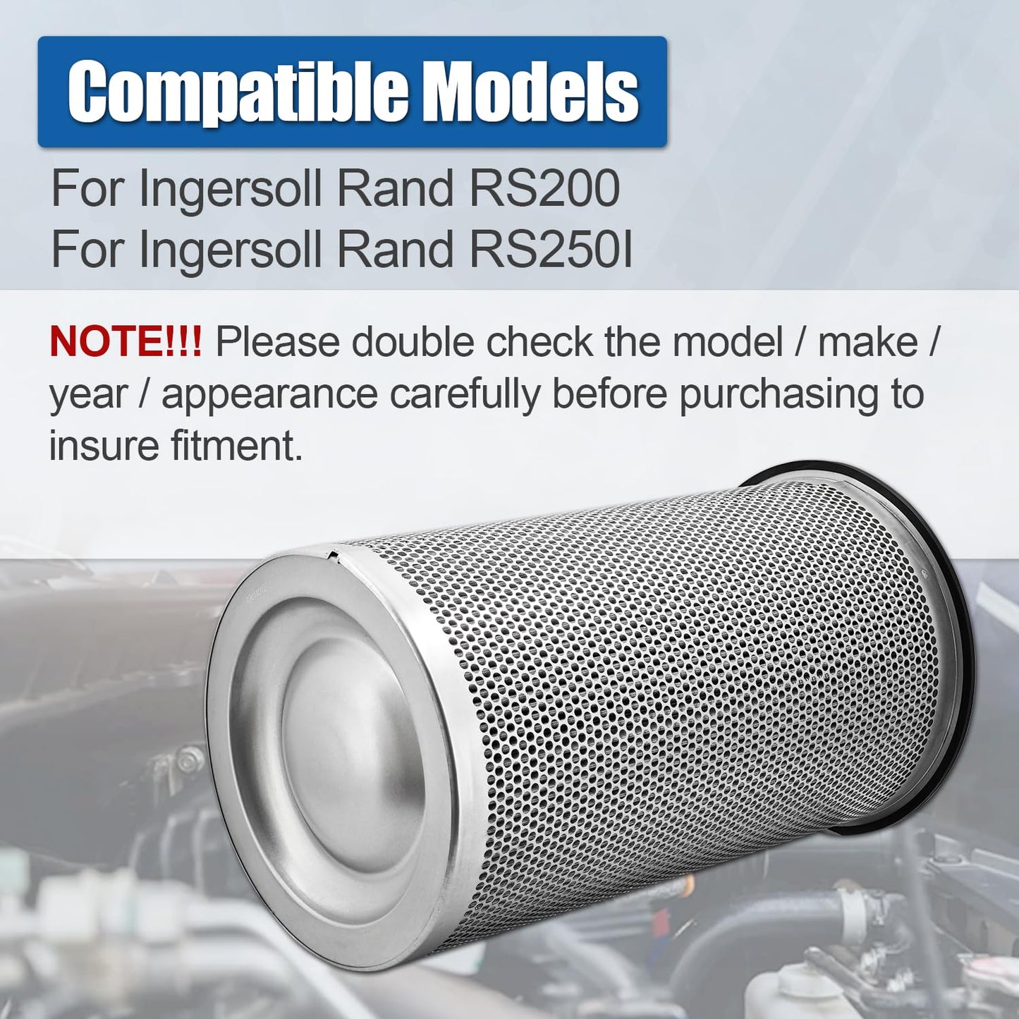 49014012 Air Oil Separator Compatible with Ingersoll Rand RS250I RS200 Rotary Screw Air Compressors