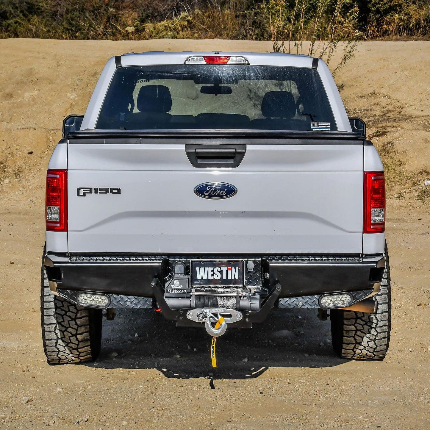 Superwinch 2050 Portable Winch Cradle, large, fits class III receivers & accepts winches through 9,000 lb capacity