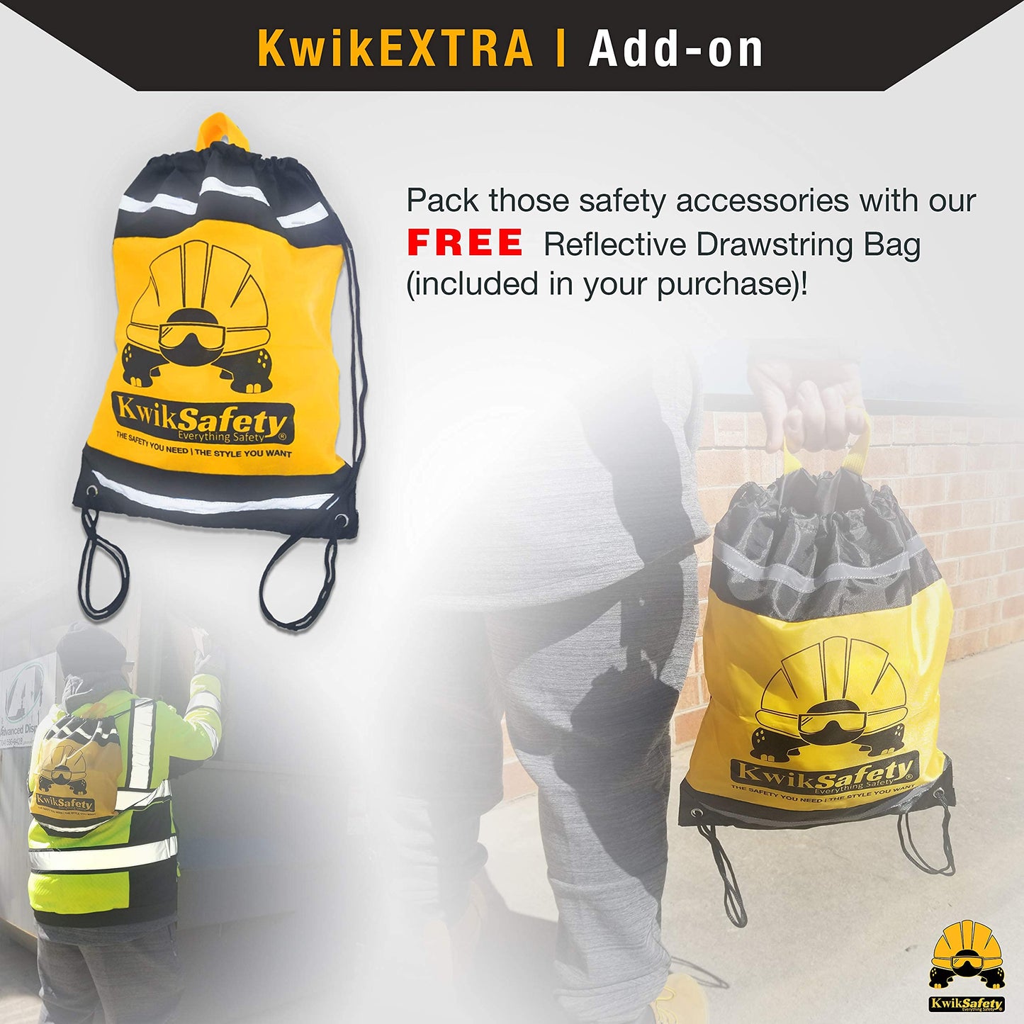 KwikSafety SCORPION [2 Pack] Safety Harness | Full Body Fall Protection Harness w/ 6ft Tubular Lanyards | Fall Arrest Safety Gear | ANSI OSHA Compliant