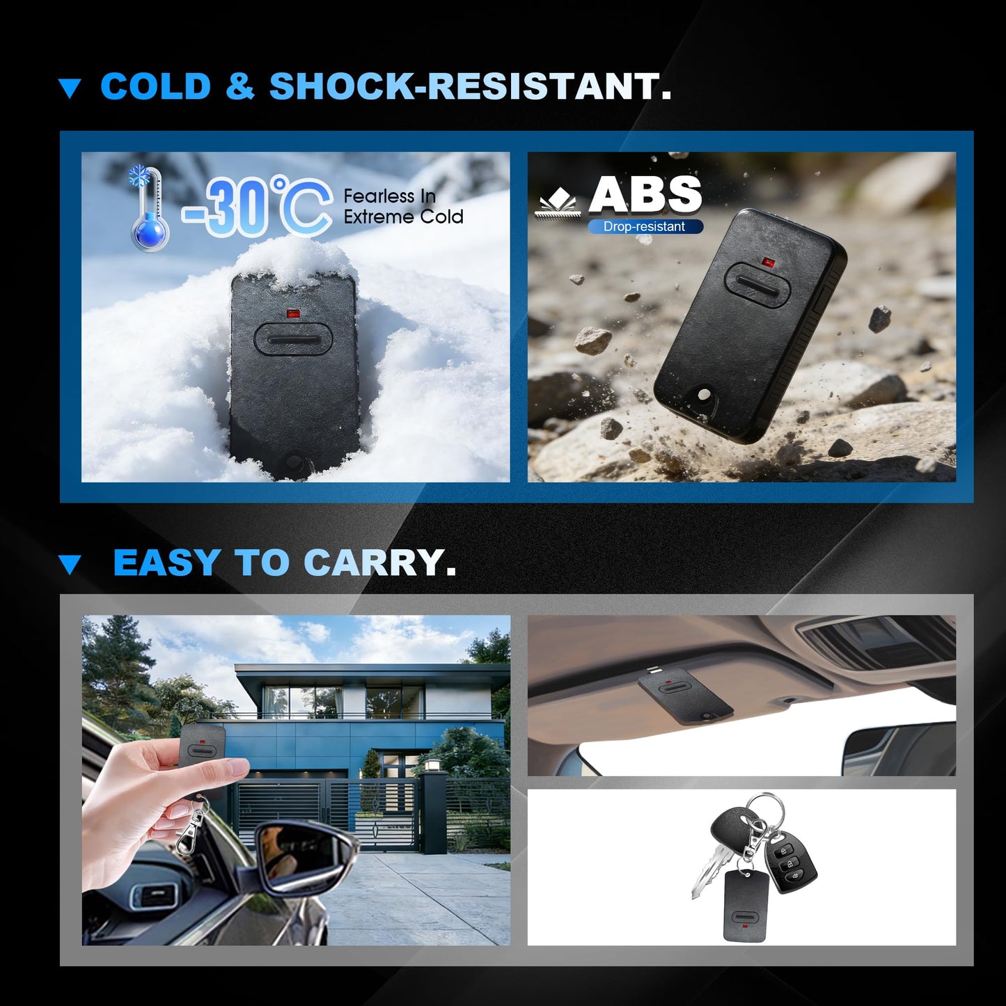 4 for Mighty Mule GTO Gate Opener Remote FM135 MMT103 RB741【3 Year Warranty】