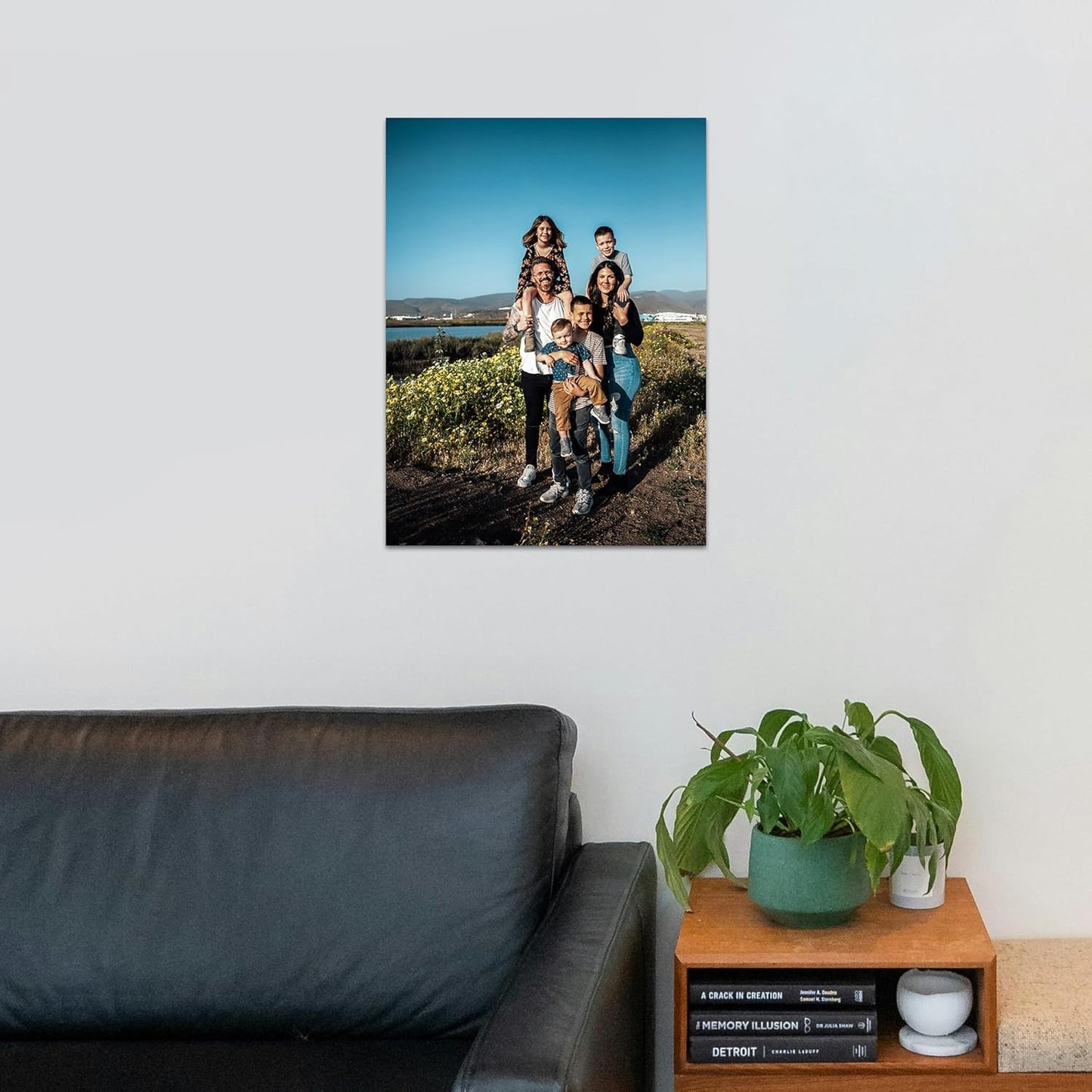 Skiennix Custom Poster Print - Personalized Photo Uploads | 12" x 16" Unframed Design