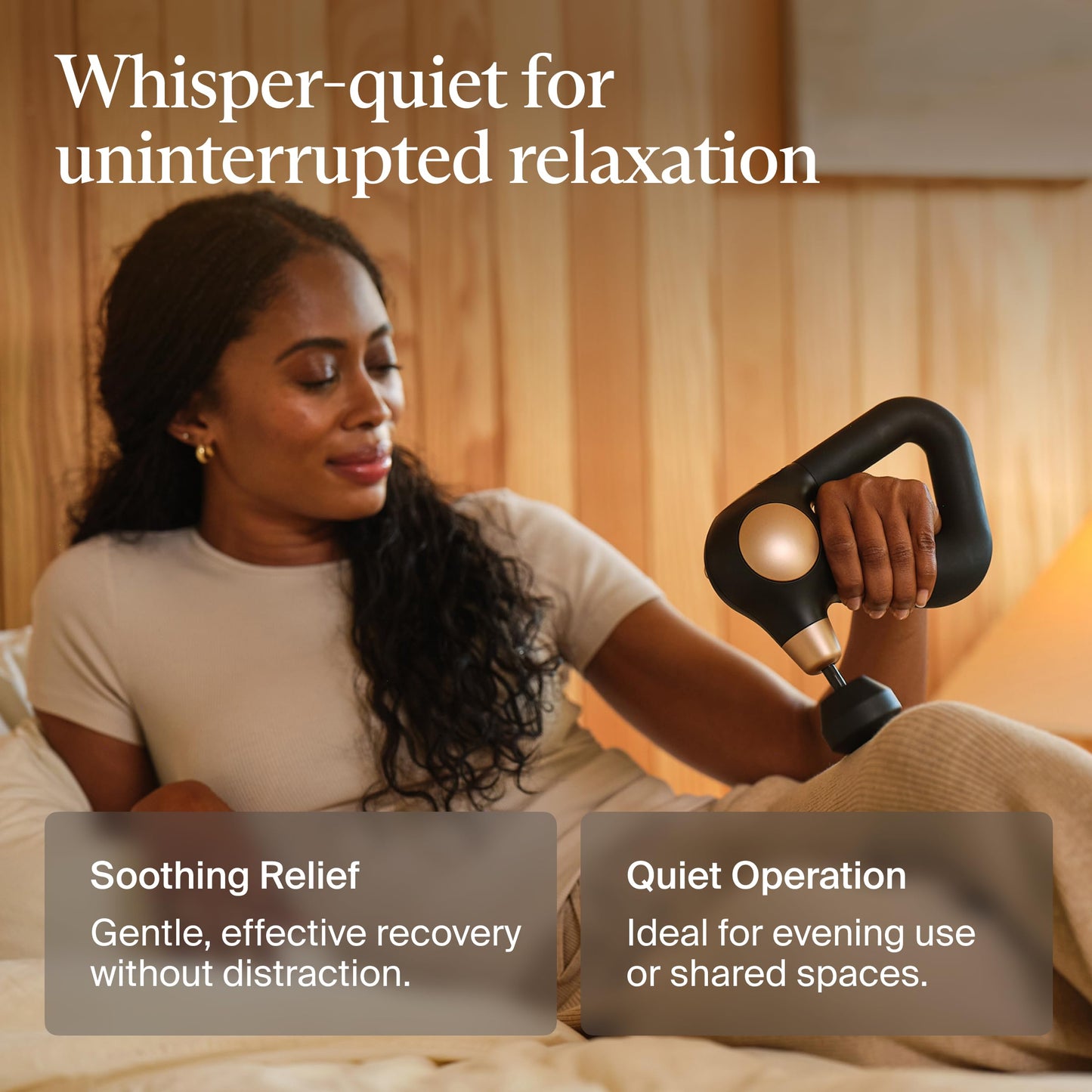 TheraGun Sense (2nd Generation) Massage Gun by Therabody - Relaxing Massage Gun with Built-in Guided Routines for Easy Stress Relief, Tension & Sleep
