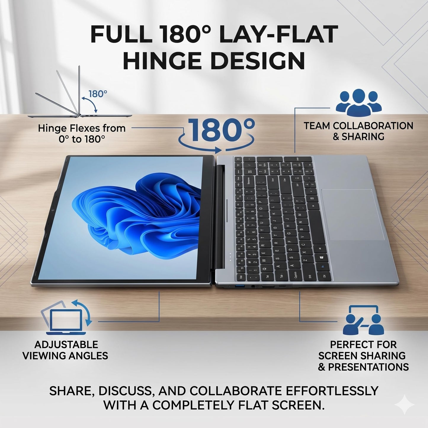 OTVOC Laptop Computer 15.6 inch, Compatible with Windows 11, Core CPU(Beats Pentium, Celeron), Up to 3.4GHz, 4GB RAM, 128GB SSD, Up to 2TB, 15.6" FHD IPS 1920x1080, for Students, Business