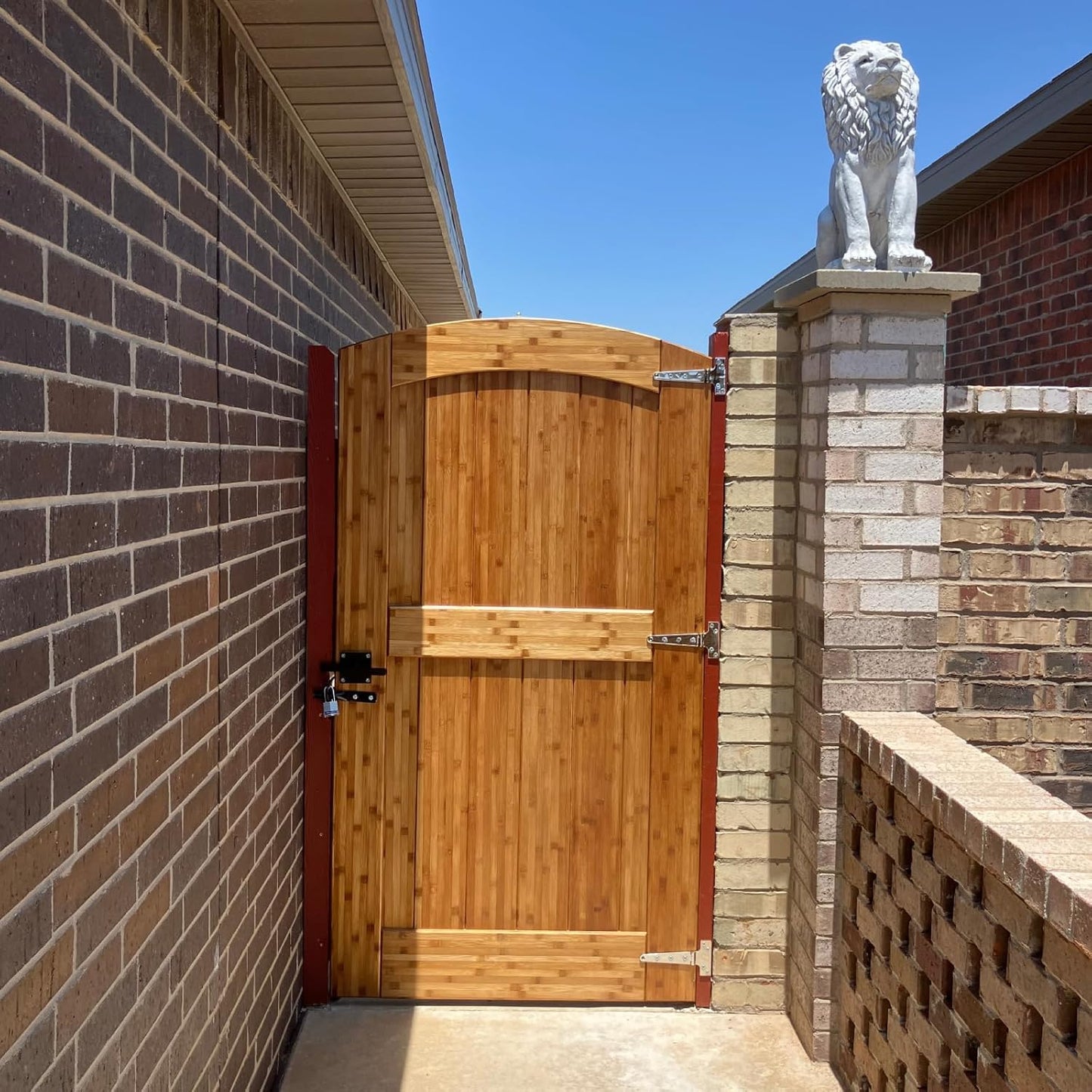 The Montevideo Deluxe, Unfinished, Bamboo Fence Gate (38")