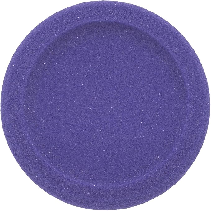 Champion Sports-CHSFDSET Rounded Edge Foam Discs, Red/Yellow/Royal Blue/Green/Orange/Purple