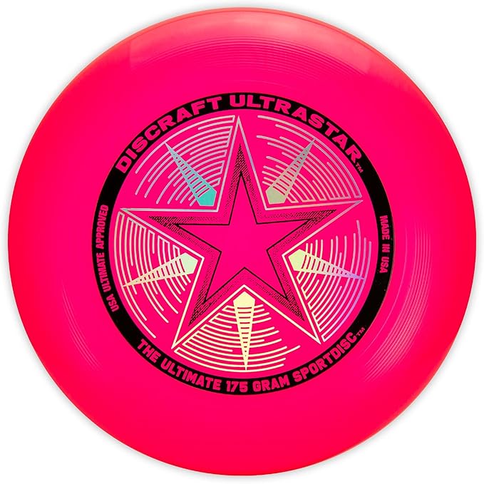 Discraft Ultrastar Ultimate Discs 1 & 2 Packs, Standard Size, for Competitive & Casual Play