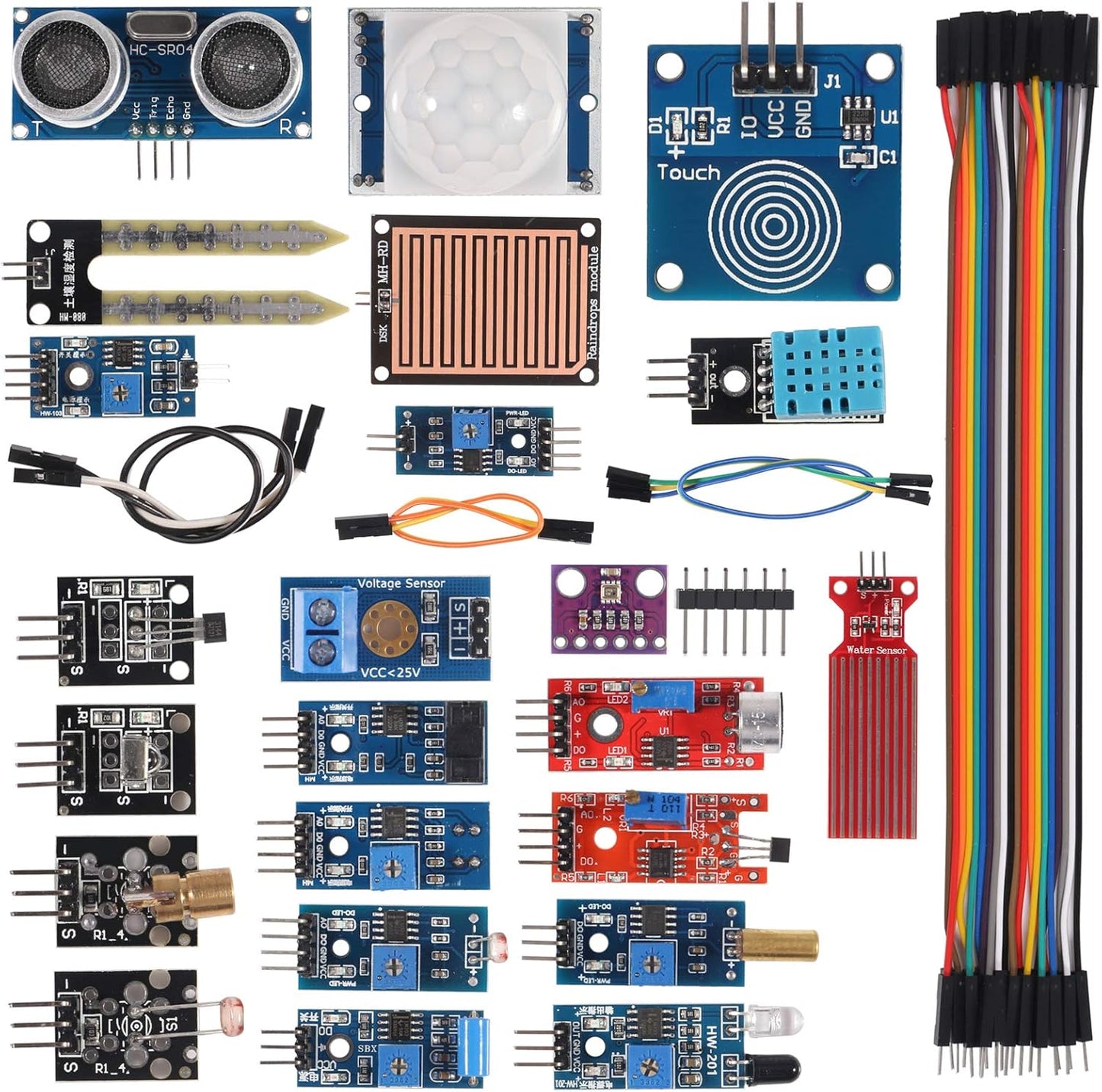 UMLIFE 22 1 R3 V3.0 2560 328 Sensor Modules Kit for Arduino Raspberry, in Project Super Starter Kits for UNO Nano Mega